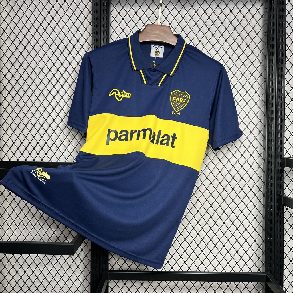 AlphaJersey-Retro Boca Juniors 1994-95 Home Stadium Jersey