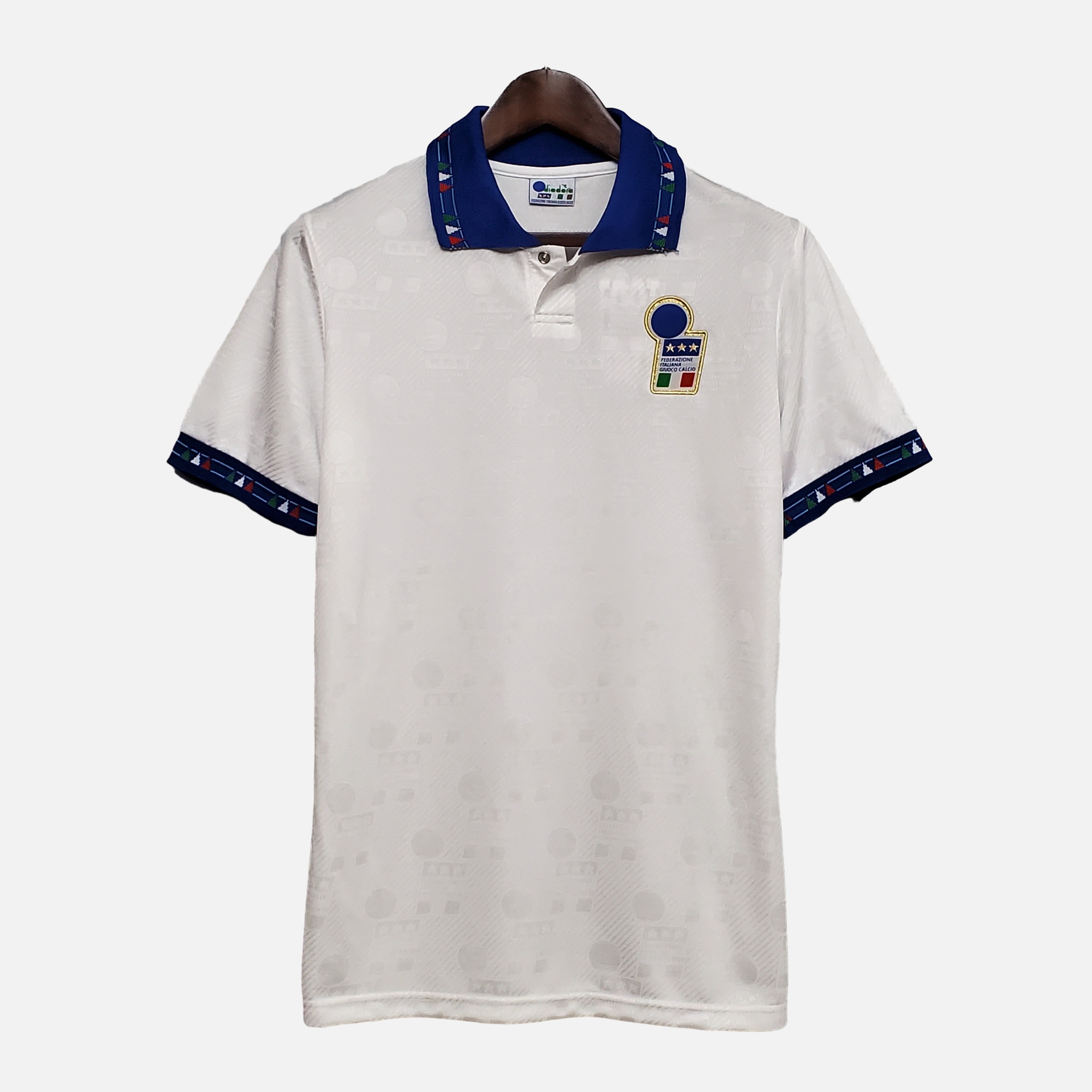 AlphaJersey-Retro Italy 1994 Away Stadium Jersey