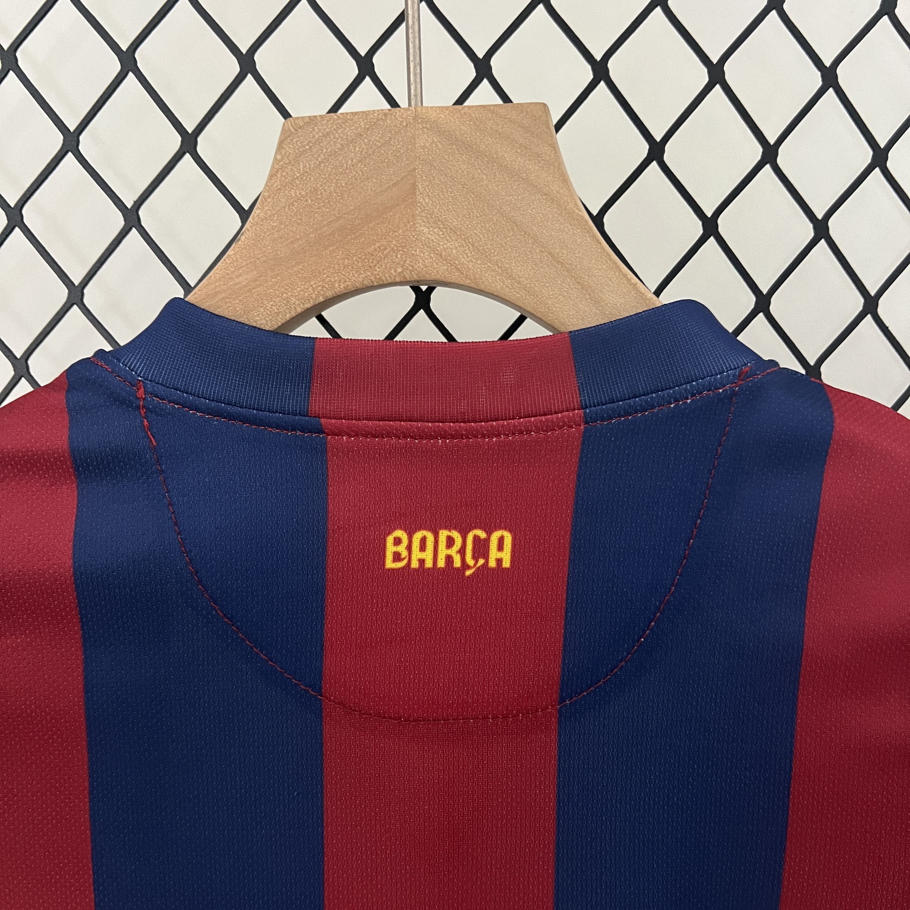 AlphaJersey-Retro Barcelona 14-15 Home Stadium Kids Kit