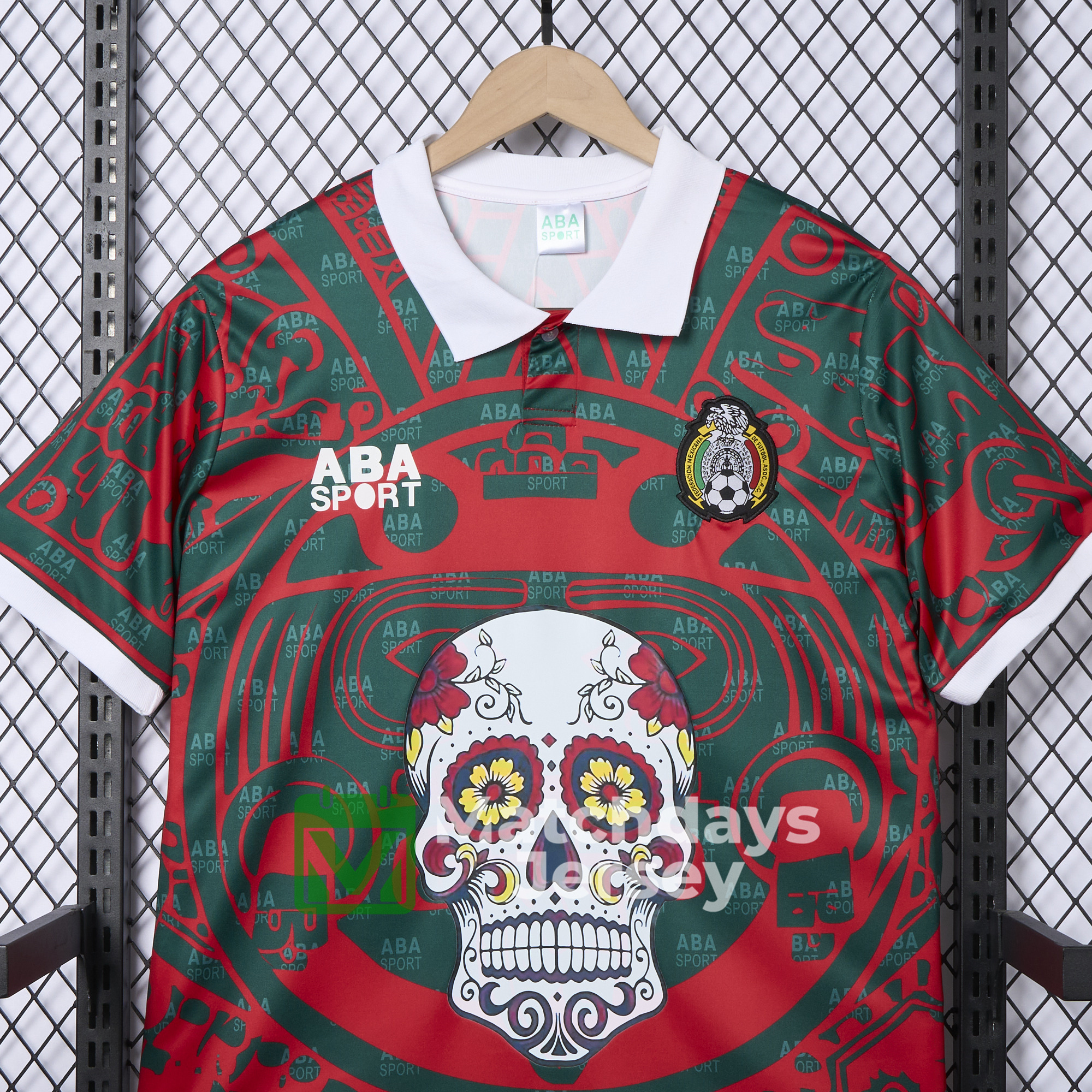 AlphaJersey-Mexico 2024 Red Skull Special Edition Jersey - Fans Version
