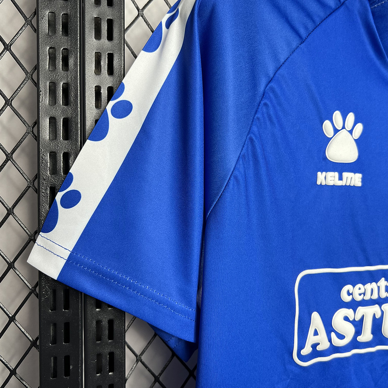 AlphaJersey-Retro Real Oviedo Vetusta 1990-91 Home Stadium Jersey