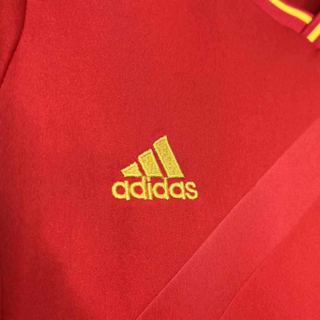 AlphaJersey-Retro Spain 2012 Home Stadium Kids Kit