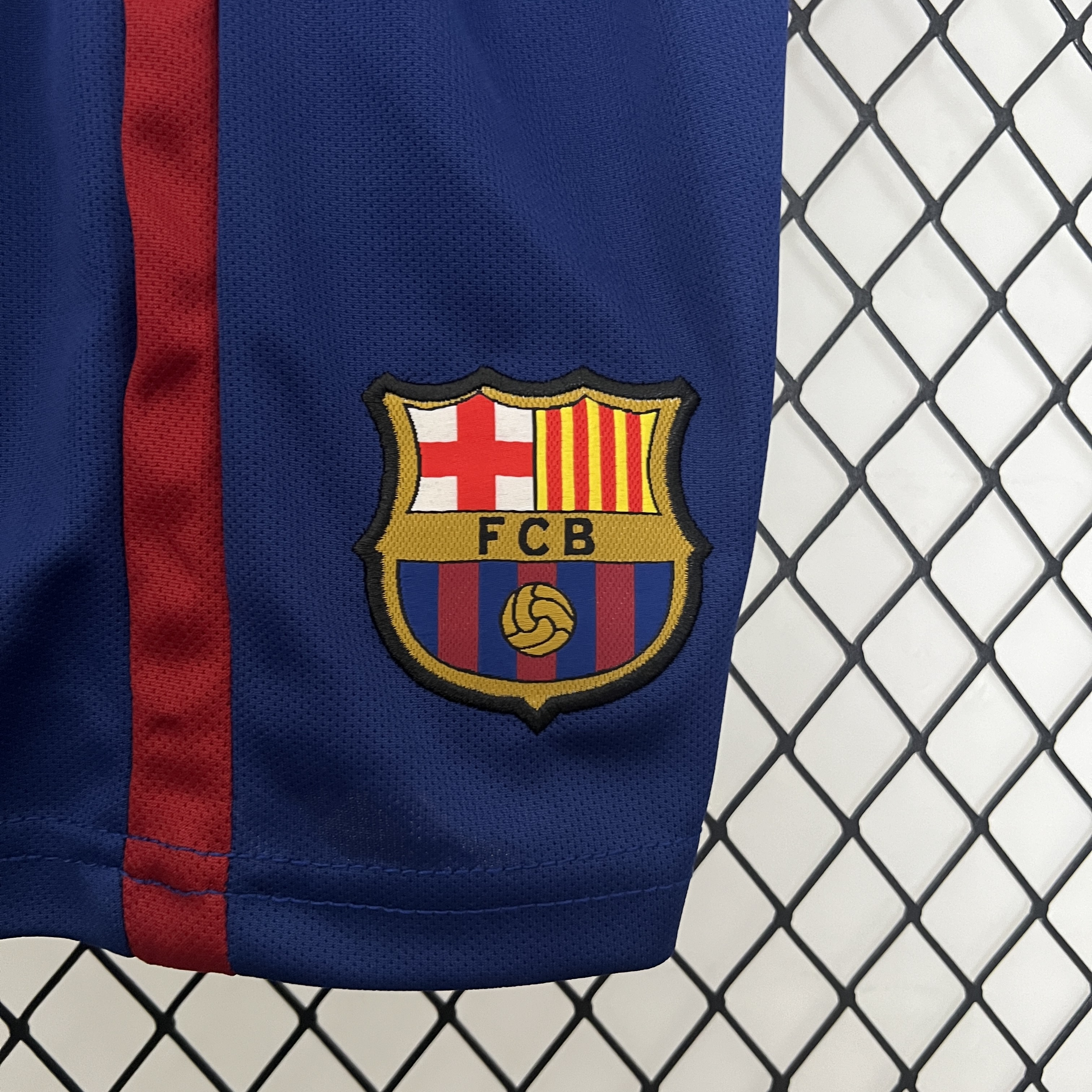AlphaJersey-Retro Barcelona 14-15 Home Stadium Kids Kit