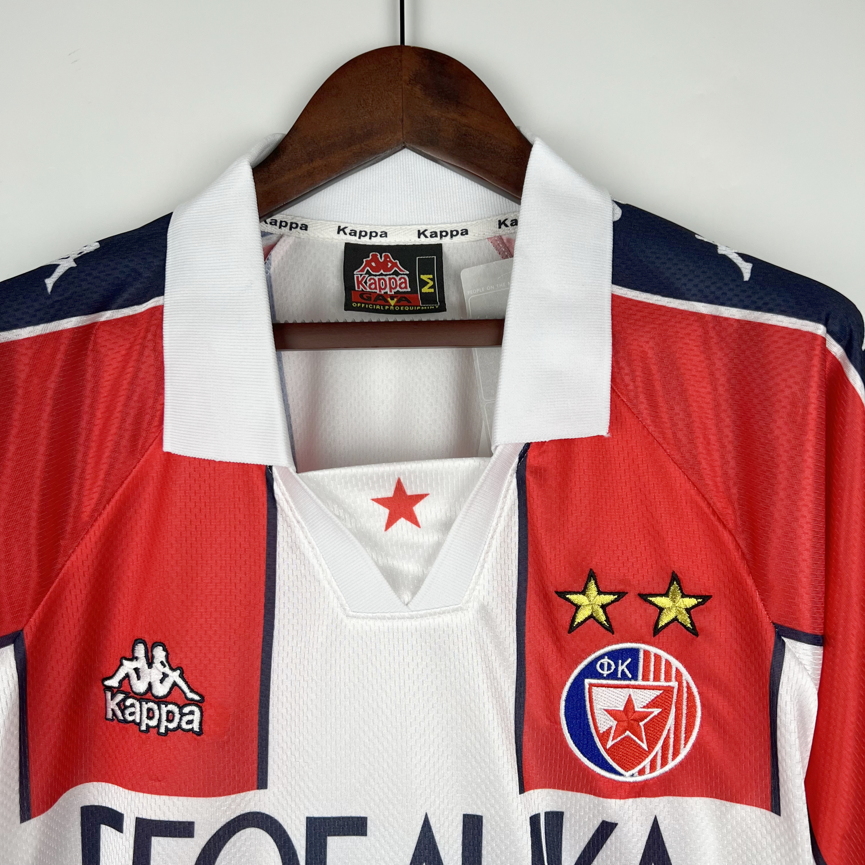 AlphaJersey-Retro Red Star FC 1995-97 Home Stadium Jersey