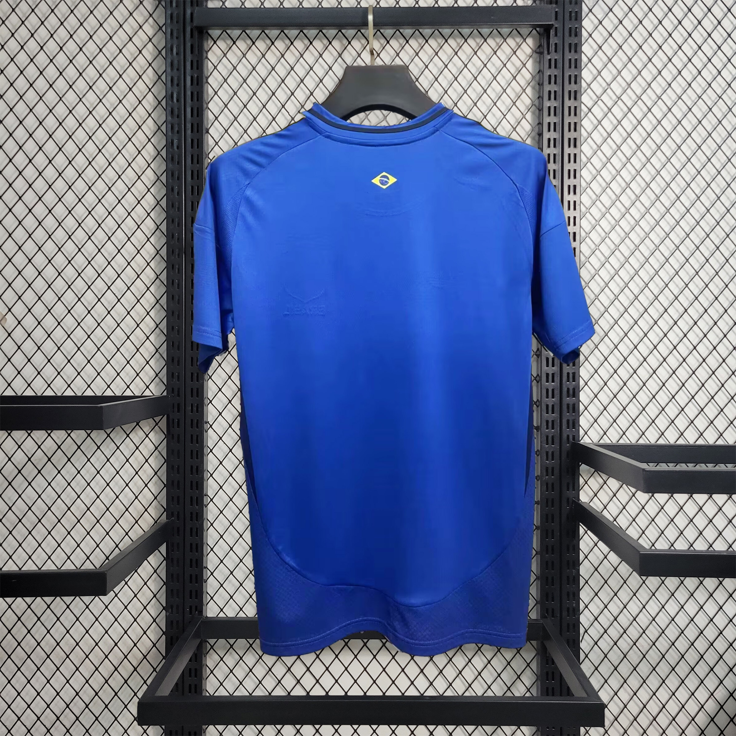 AlphaJersey-Brazil 2024 Blue Christ the Redeemer Statue Vintage Originals Tee