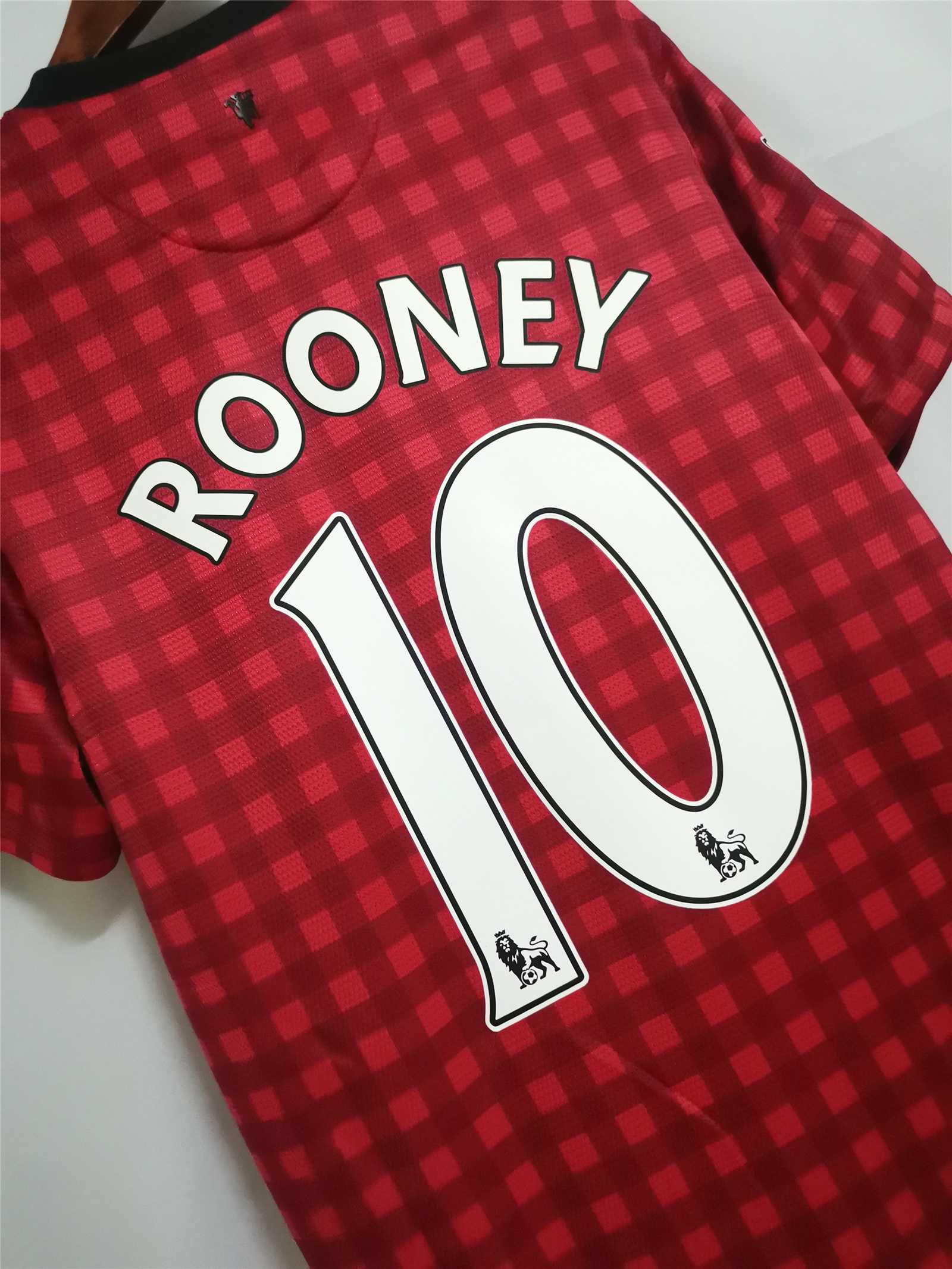 AlphaJersey-Retro Manchester United 12-13 Home Stadium Jersey