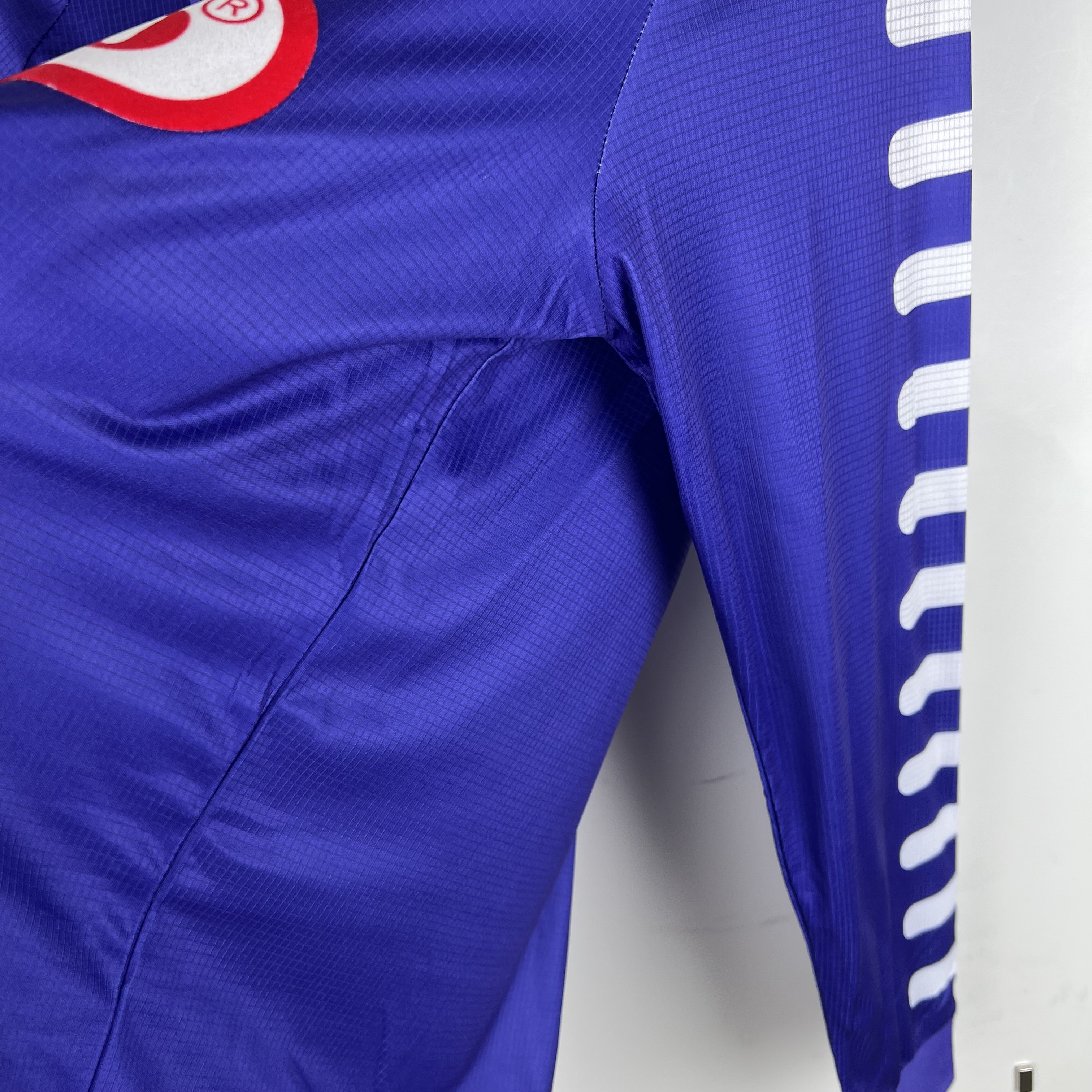 AlphaJersey-Retro Fiorentina 1998 Home Stadium Long Sleeve Jersey