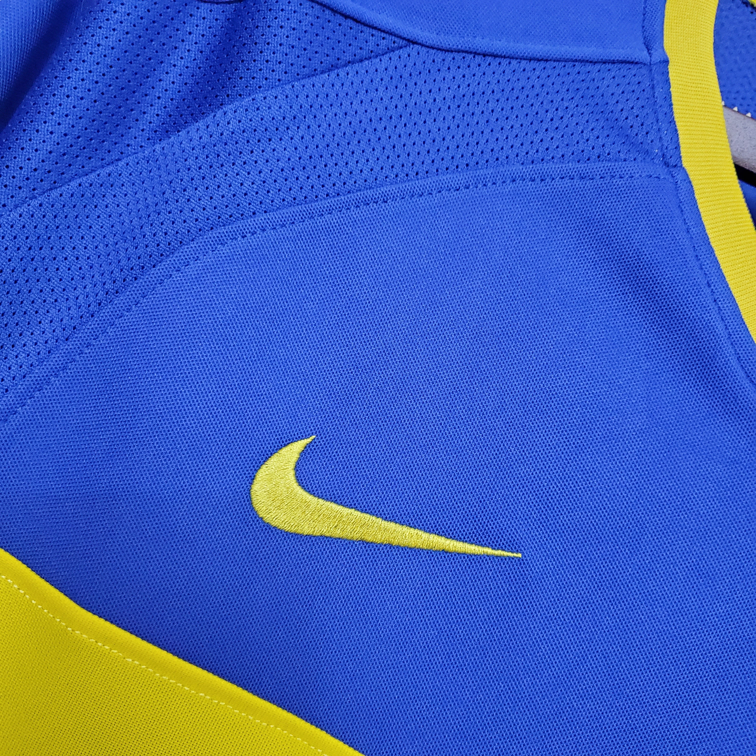 AlphaJersey-Retro Boca Juniors 2003-04 Home Stadium Jersey