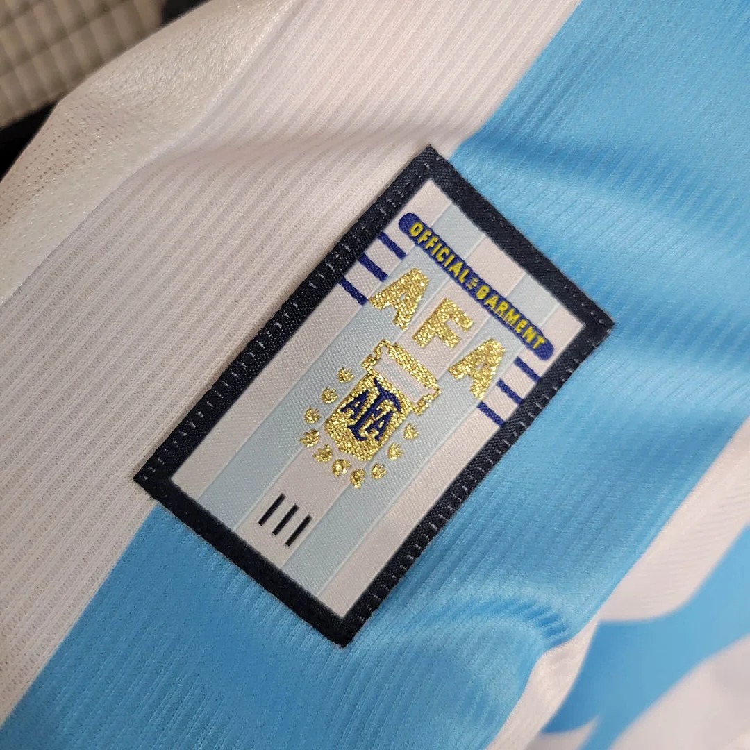 AlphaJersey-Retro Argentina 1998 Home Stadium Jersey