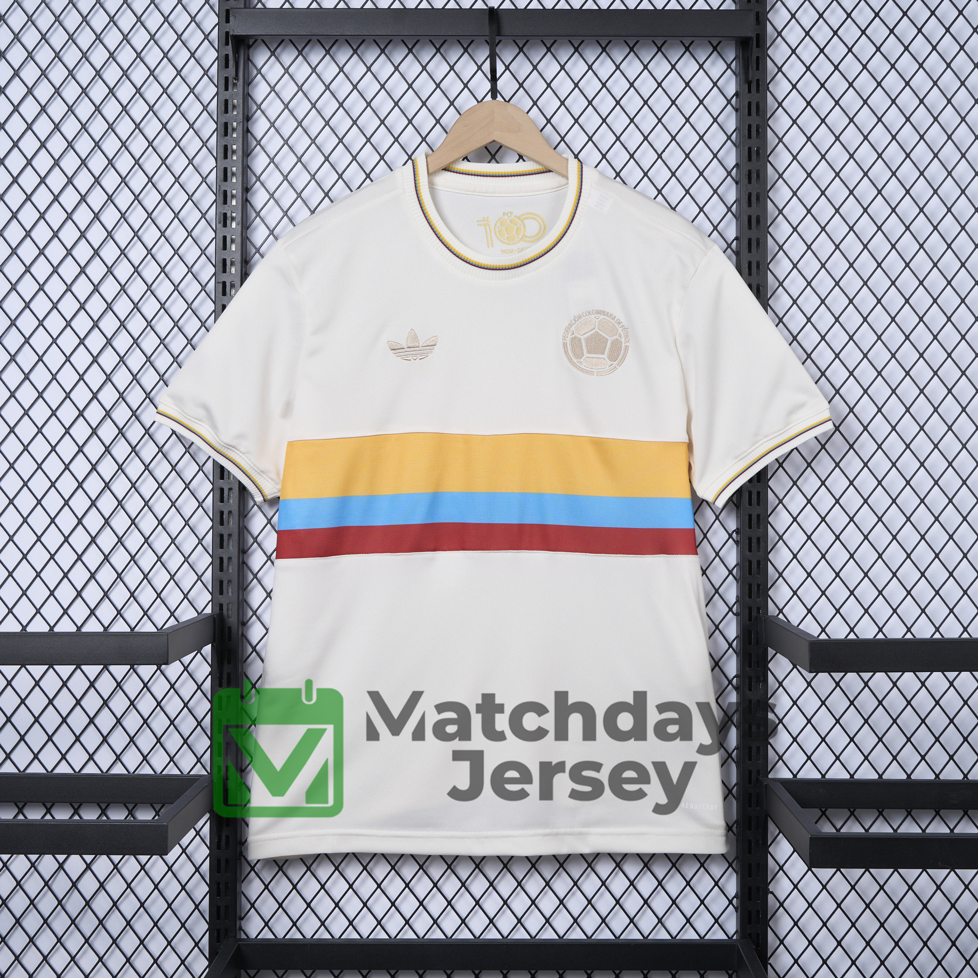 AlphaJersey-Colombia 2024 100th Anniversary Jersey - Fans Version