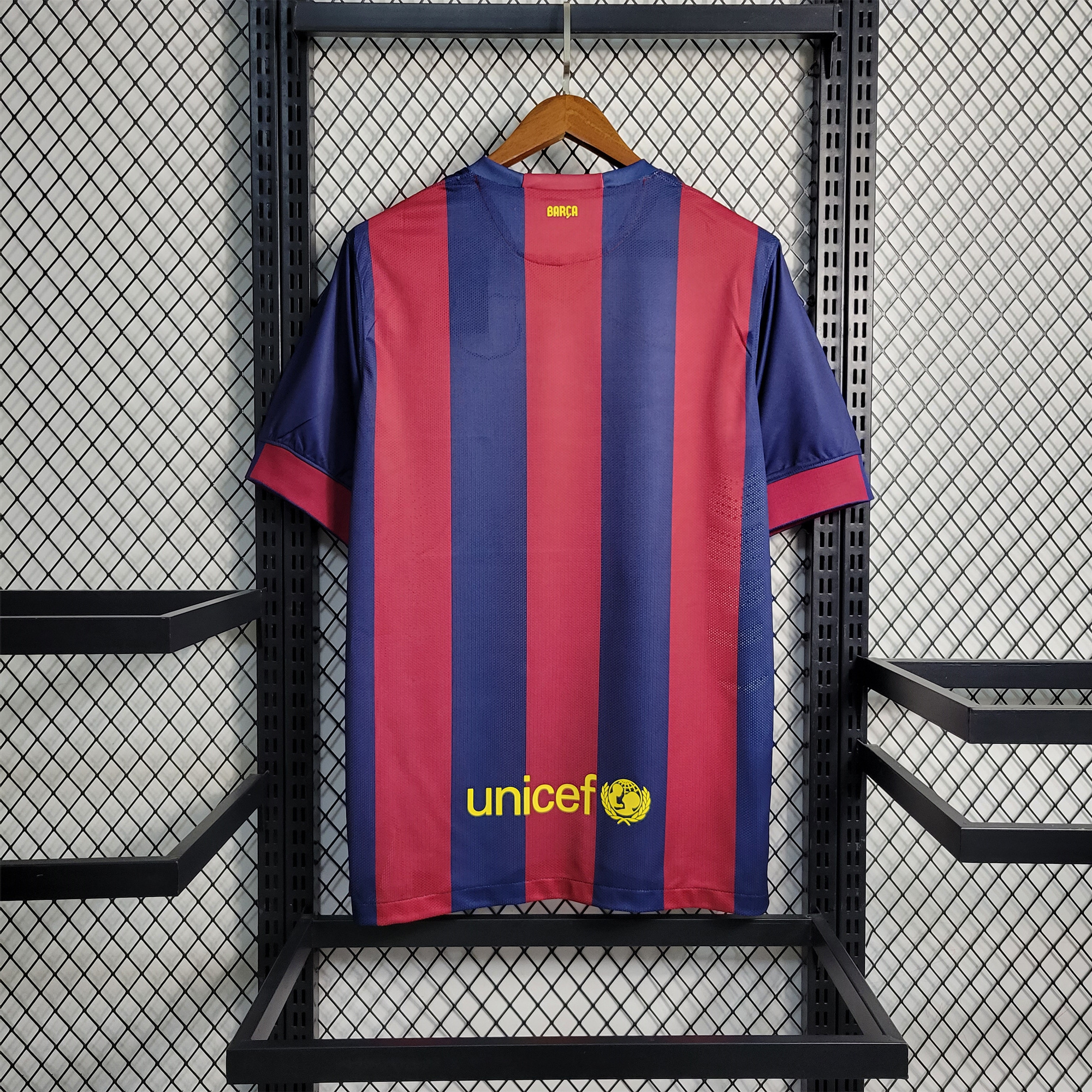 AlphaJersey-Retro Barcelona 14-15 Home Stadium Jersey