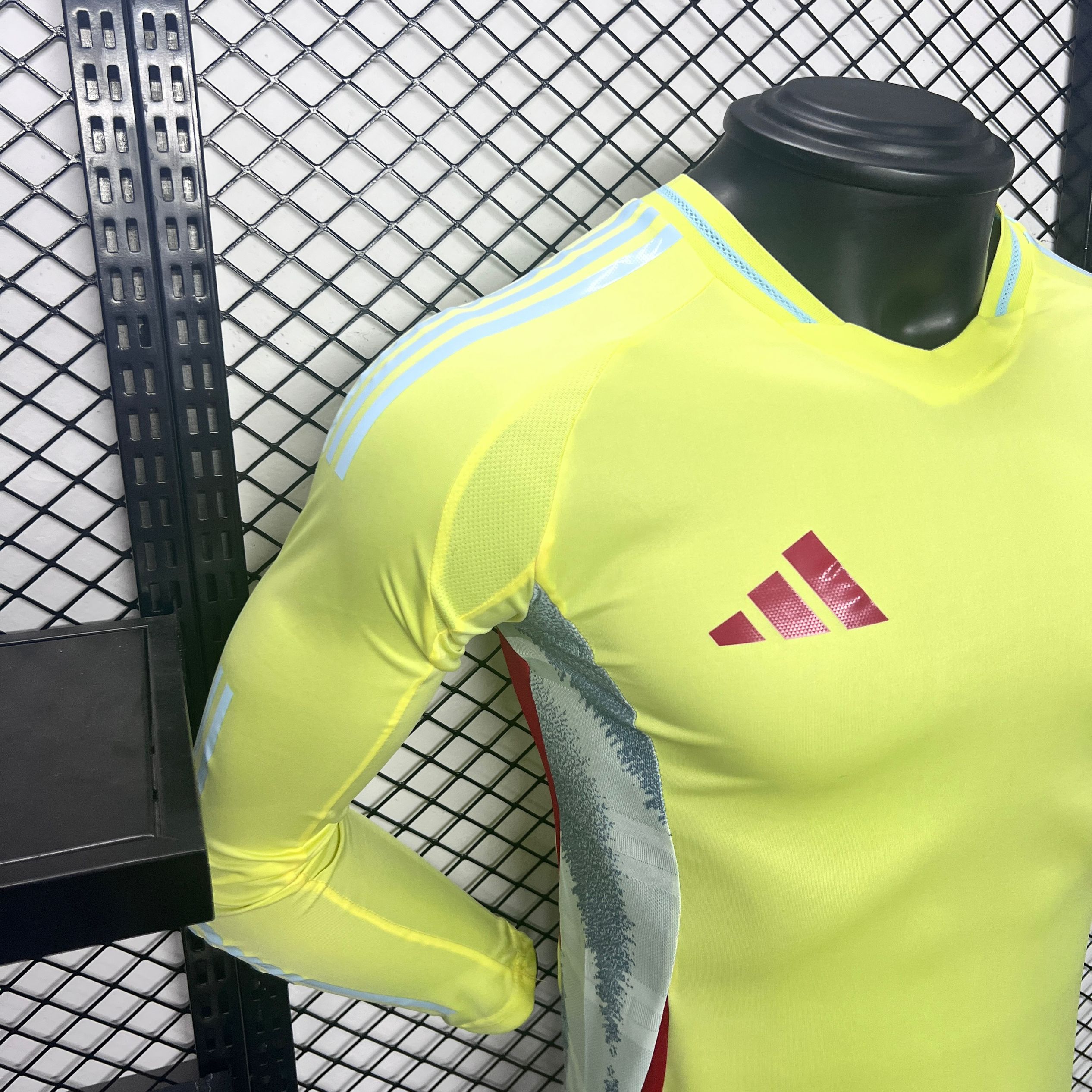 AlphaJersey-Spain 2024 Away Long Sleeve Jersey - Player Version