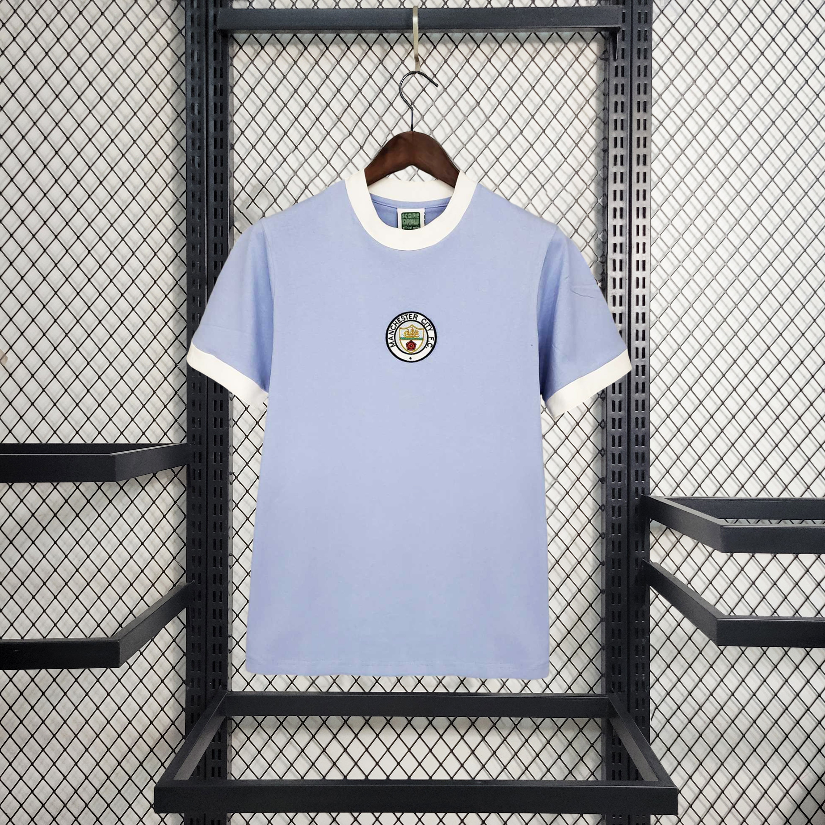 AlphaJersey-Retro Manchester City 1971-74 Home Jersey