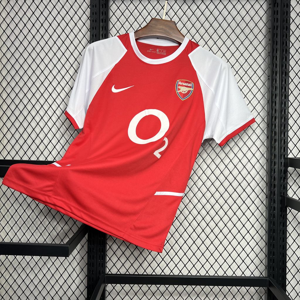 AlphaJersey-Retro Arsenal 02-04 Home Stadium Jersey