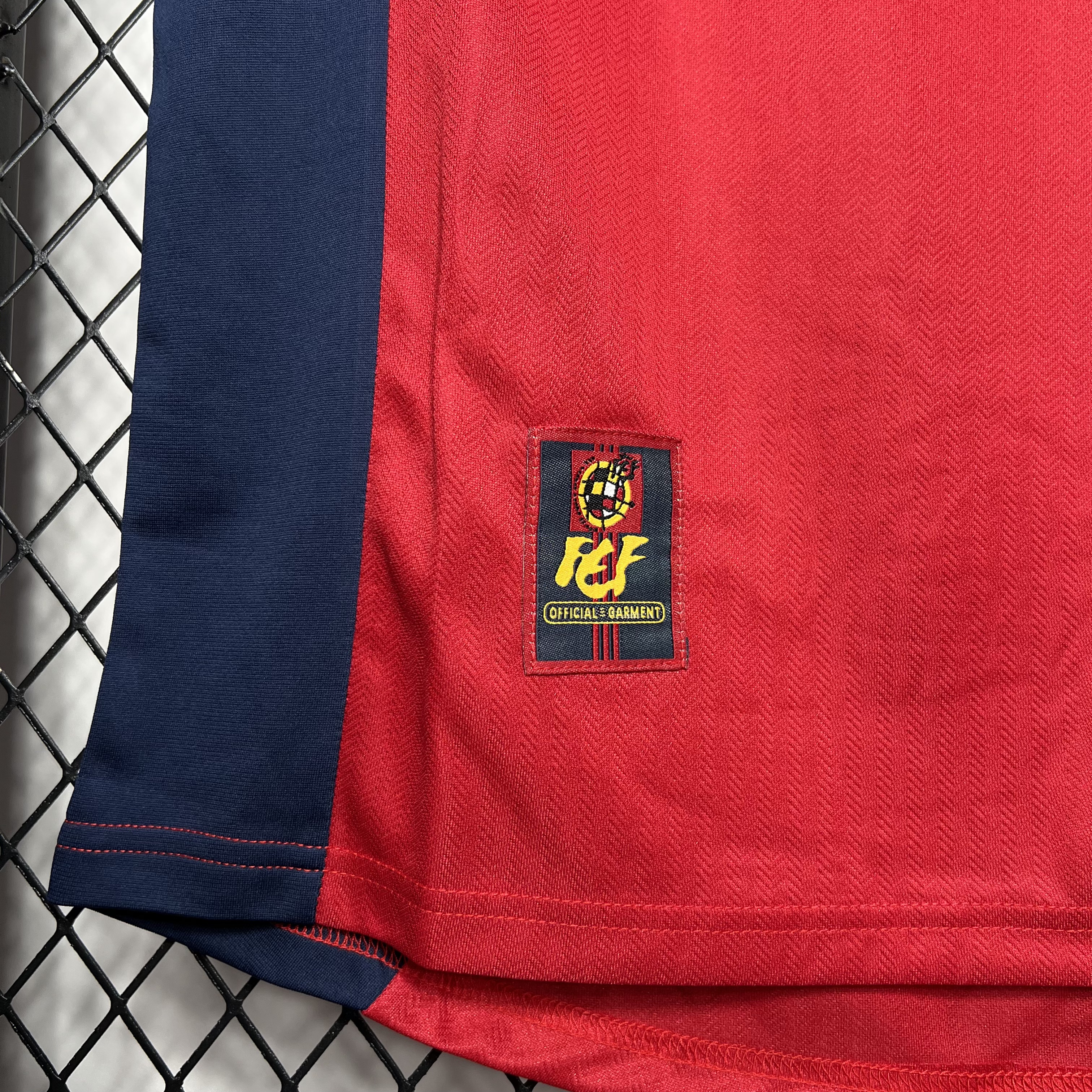 AlphaJersey-Retro Spain 1998 Home Stadium Jersey
