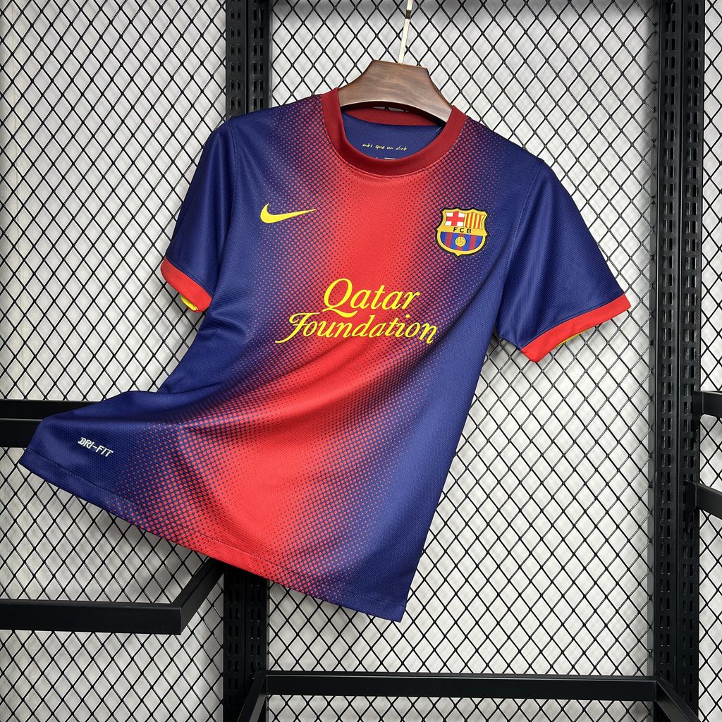 AlphaJersey-Retro Barcelona 12-13 Home Stadium Jersey
