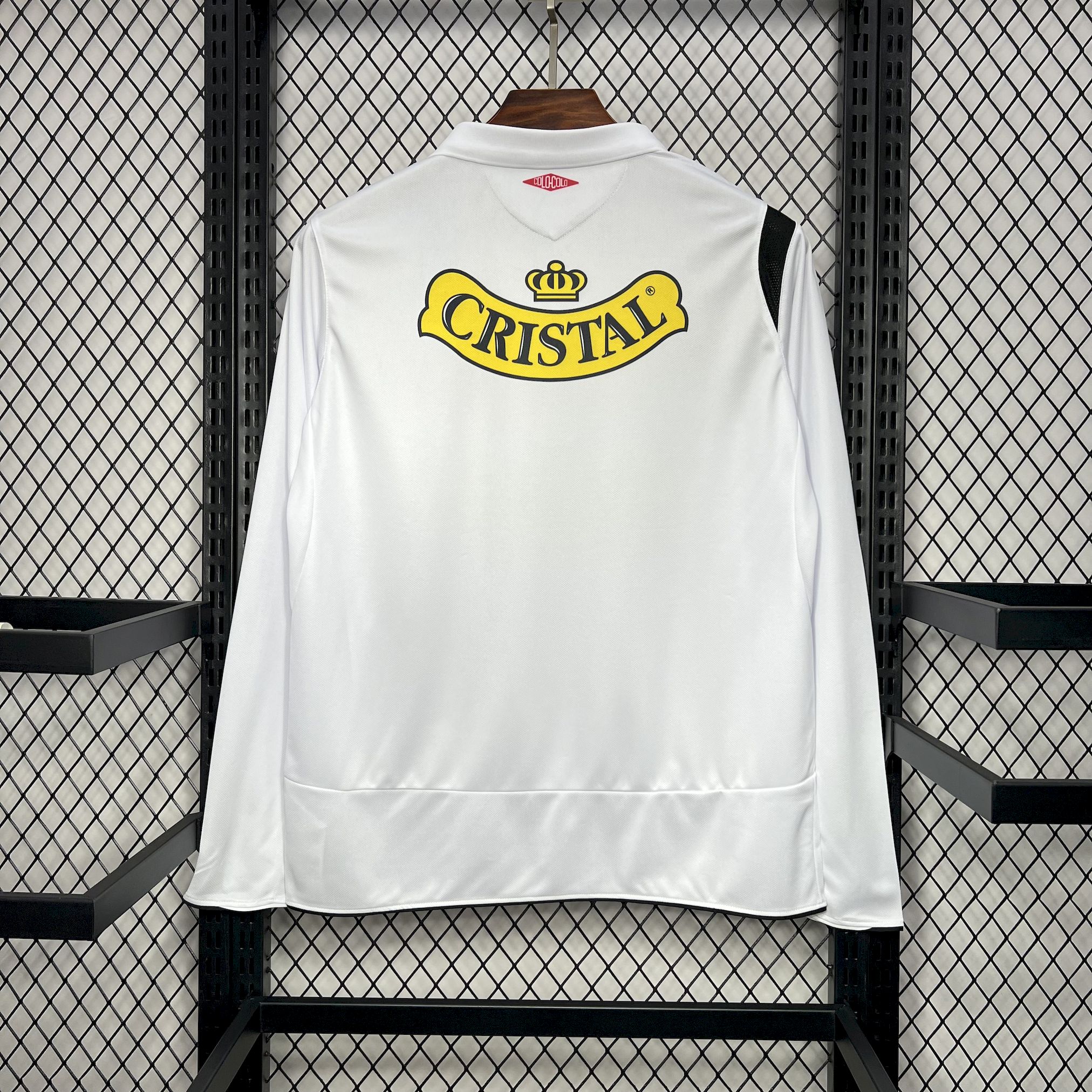 AlphaJersey-Retro Colo Colo 2006 Home Long Sleeve Jersey
