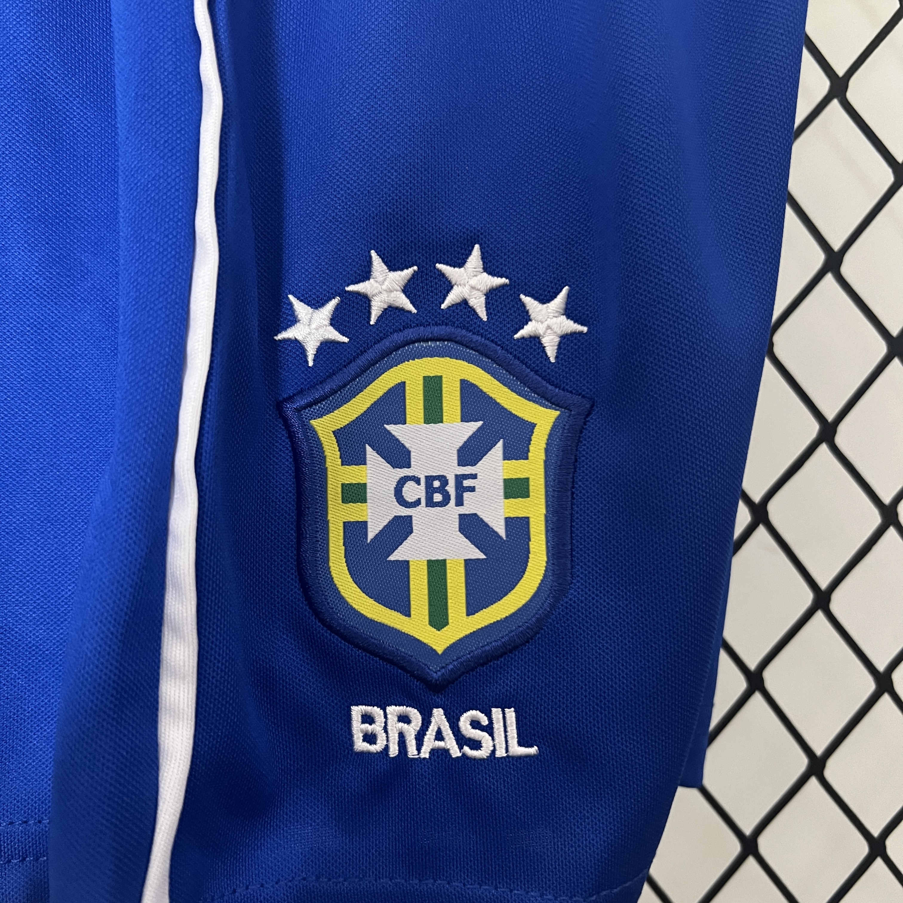 AlphaJersey-Retro Brazil 2002 Home Stadium Kids Kit