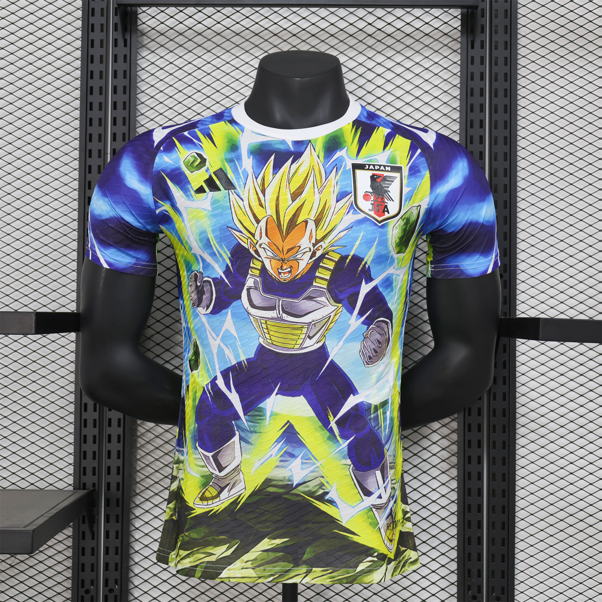 AlphaJersey-Japan 2024 Super Saiyan Bejīta Special Edition Jersey - Player Version