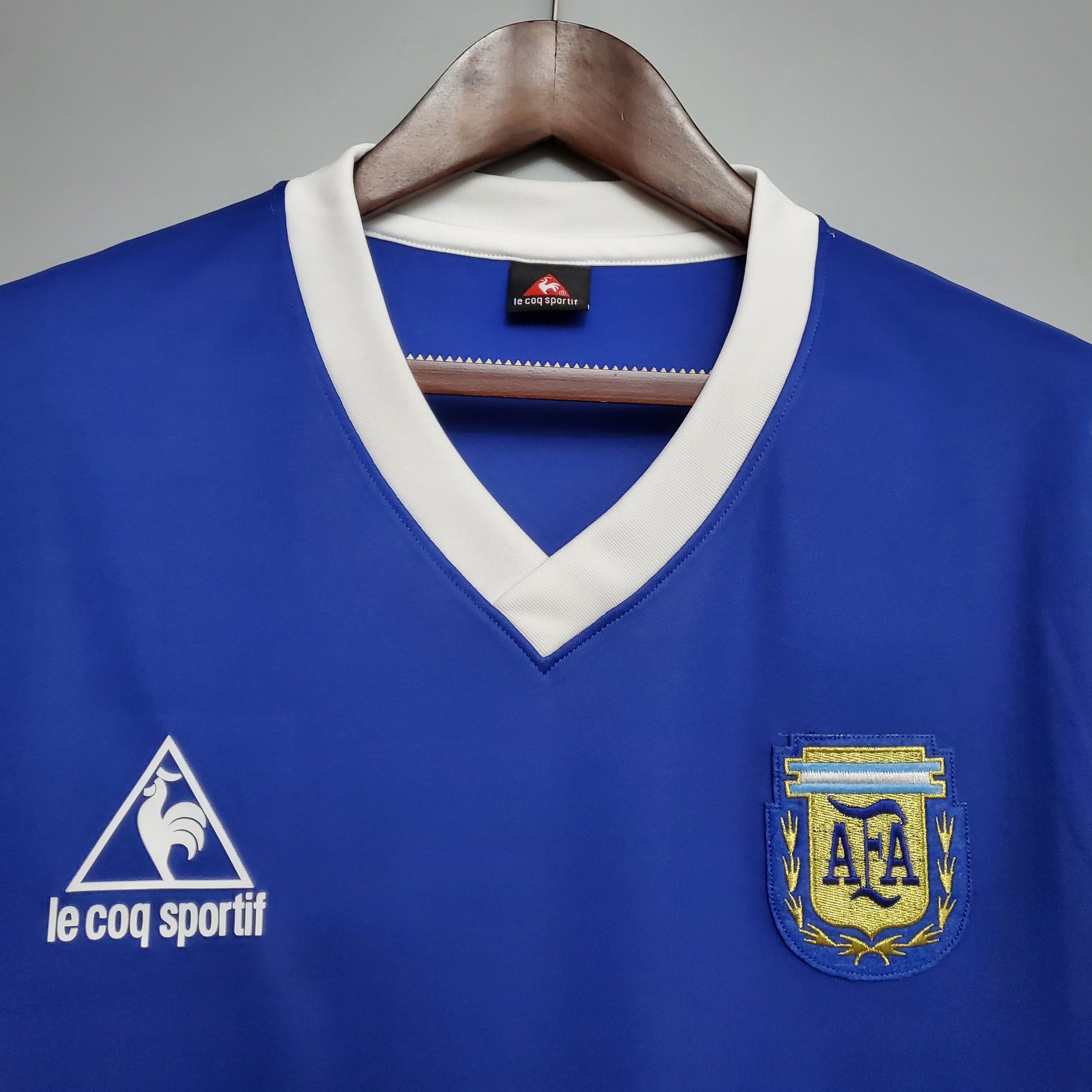 AlphaJersey-Retro Argentina 1986 Away Stadium Jersey
