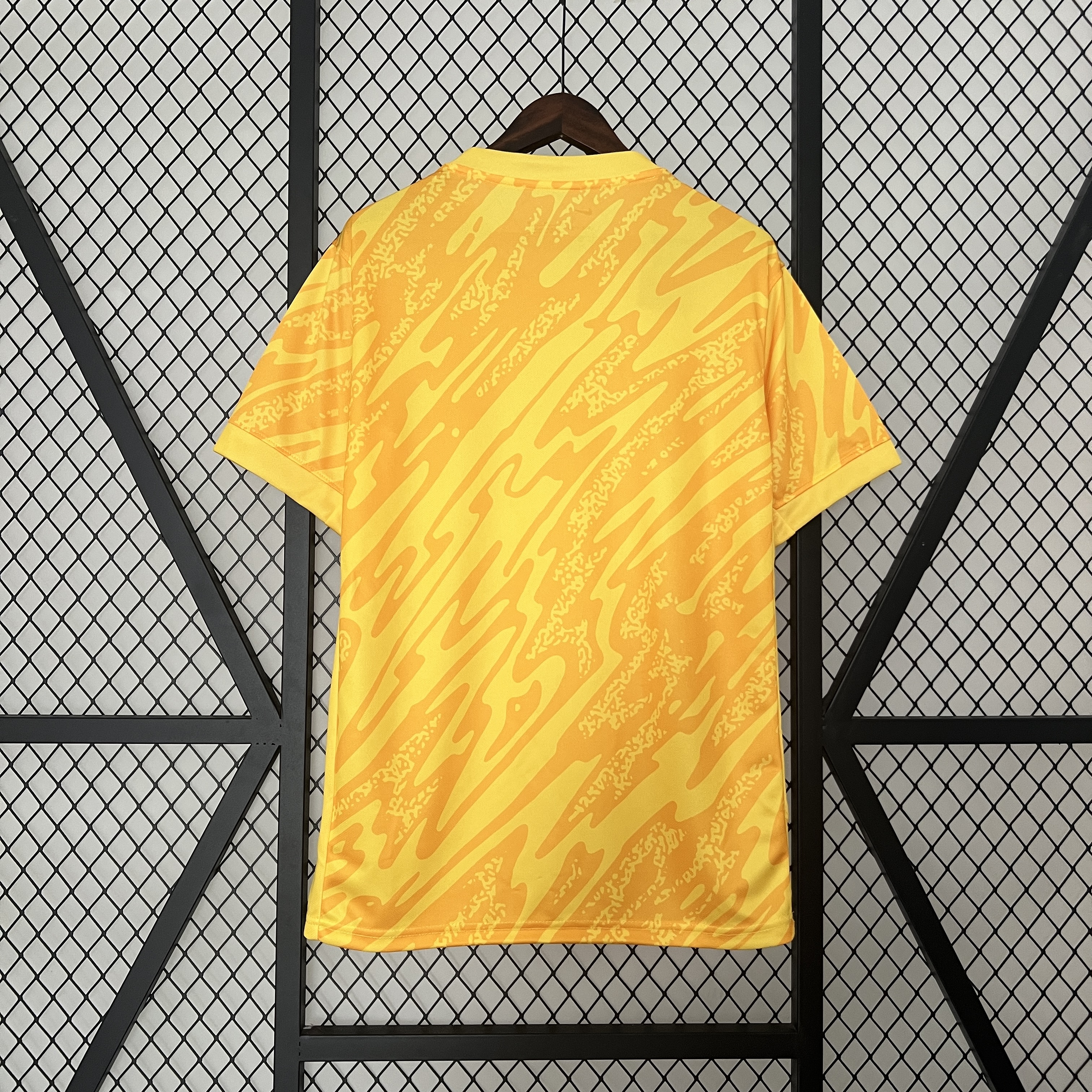 AlphaJersey-Portugal 2024 Yellow Goalkeeper Jersey - Fans Version