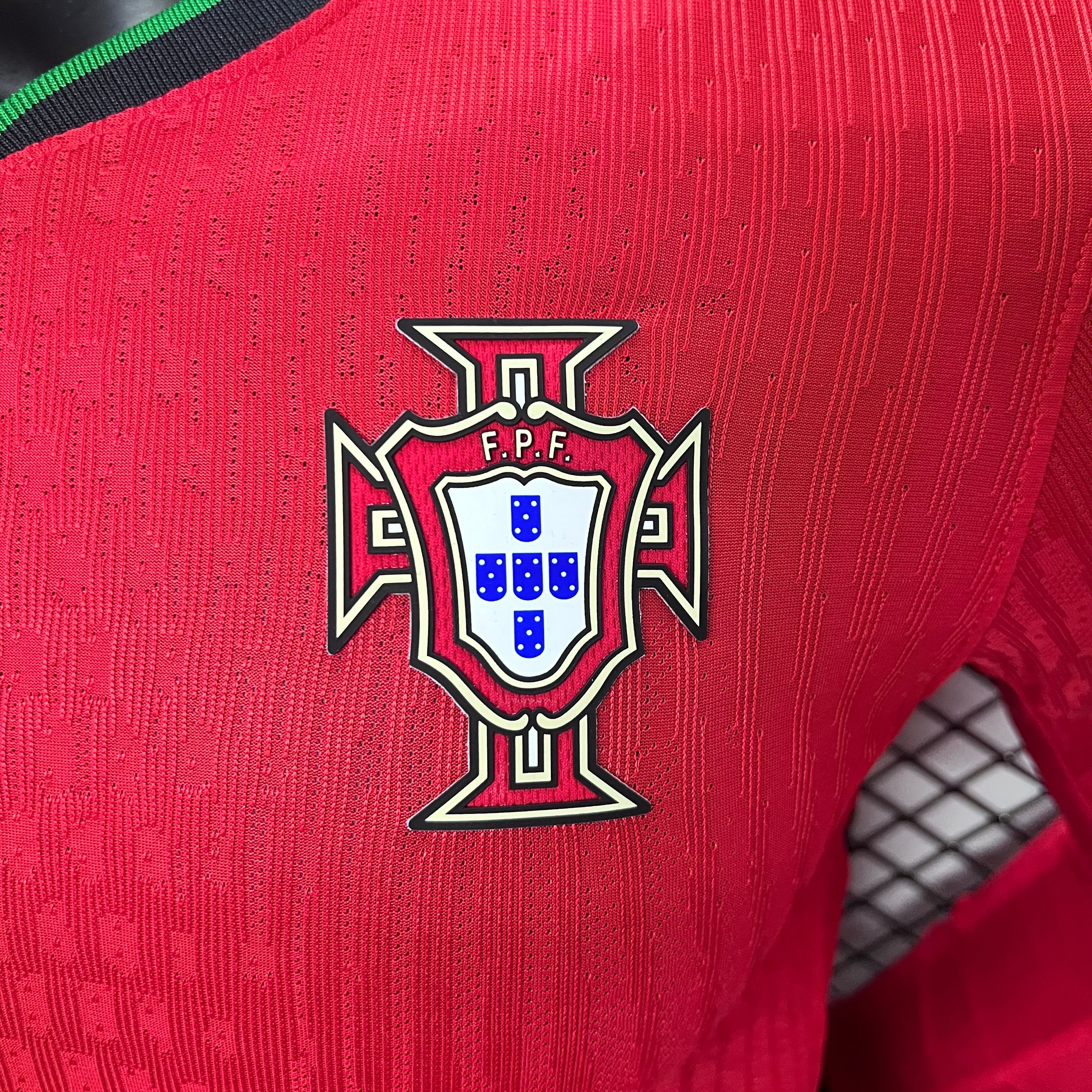 AlphaJersey-Portugal 2024 Home Stadium Long Sleeve Jersey - Player Version