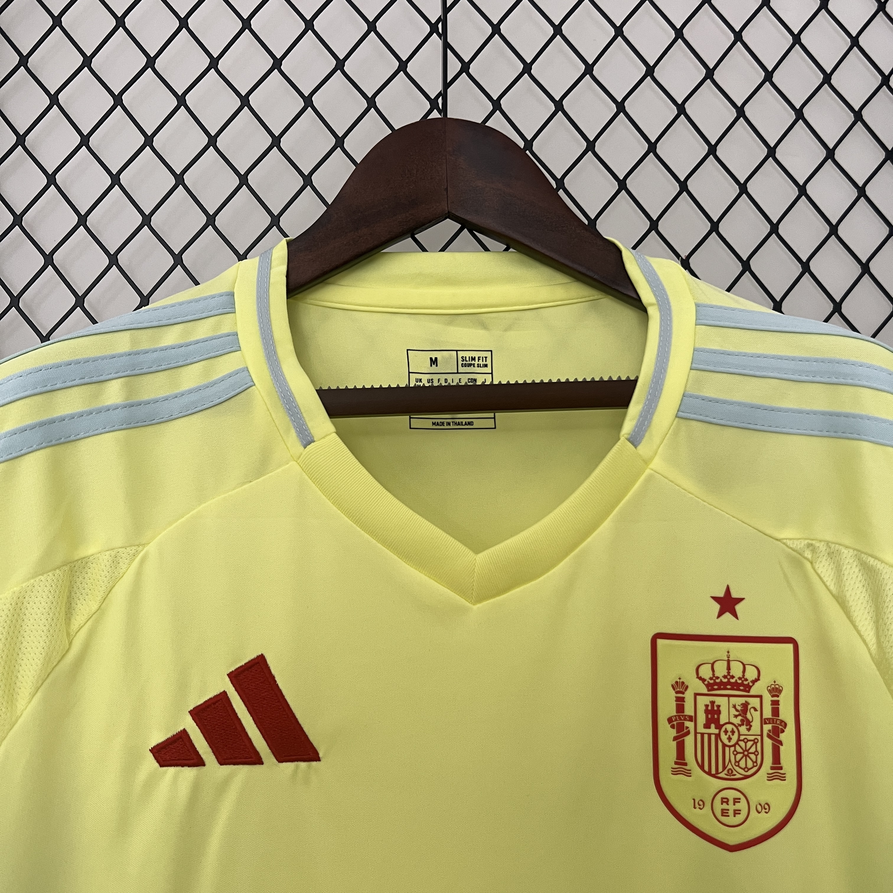 AlphaJersey-Spain 2024 Away Stadium Jersey - Fans Version