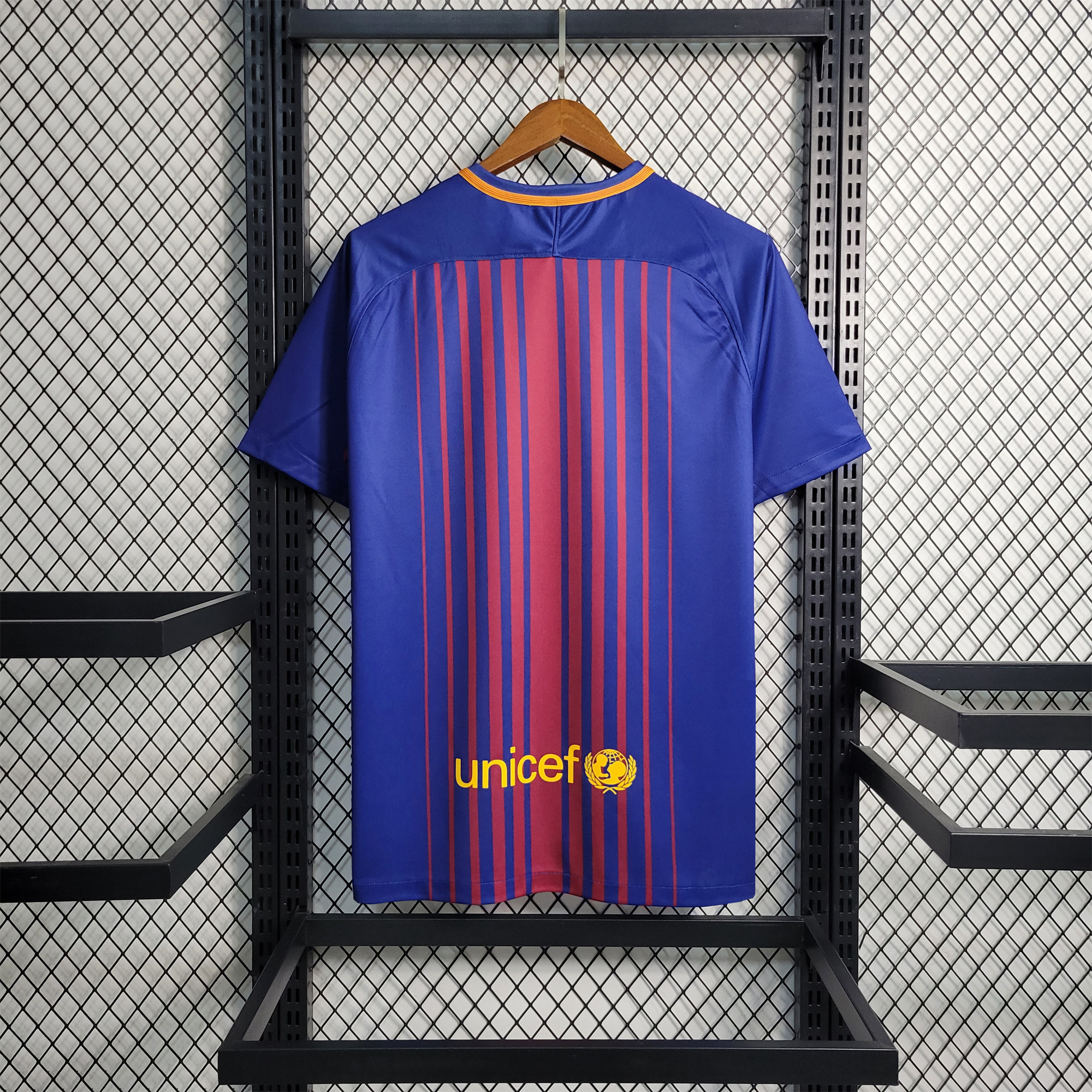 AlphaJersey-Retro Barcelona 17-18 Home Stadium Jersey