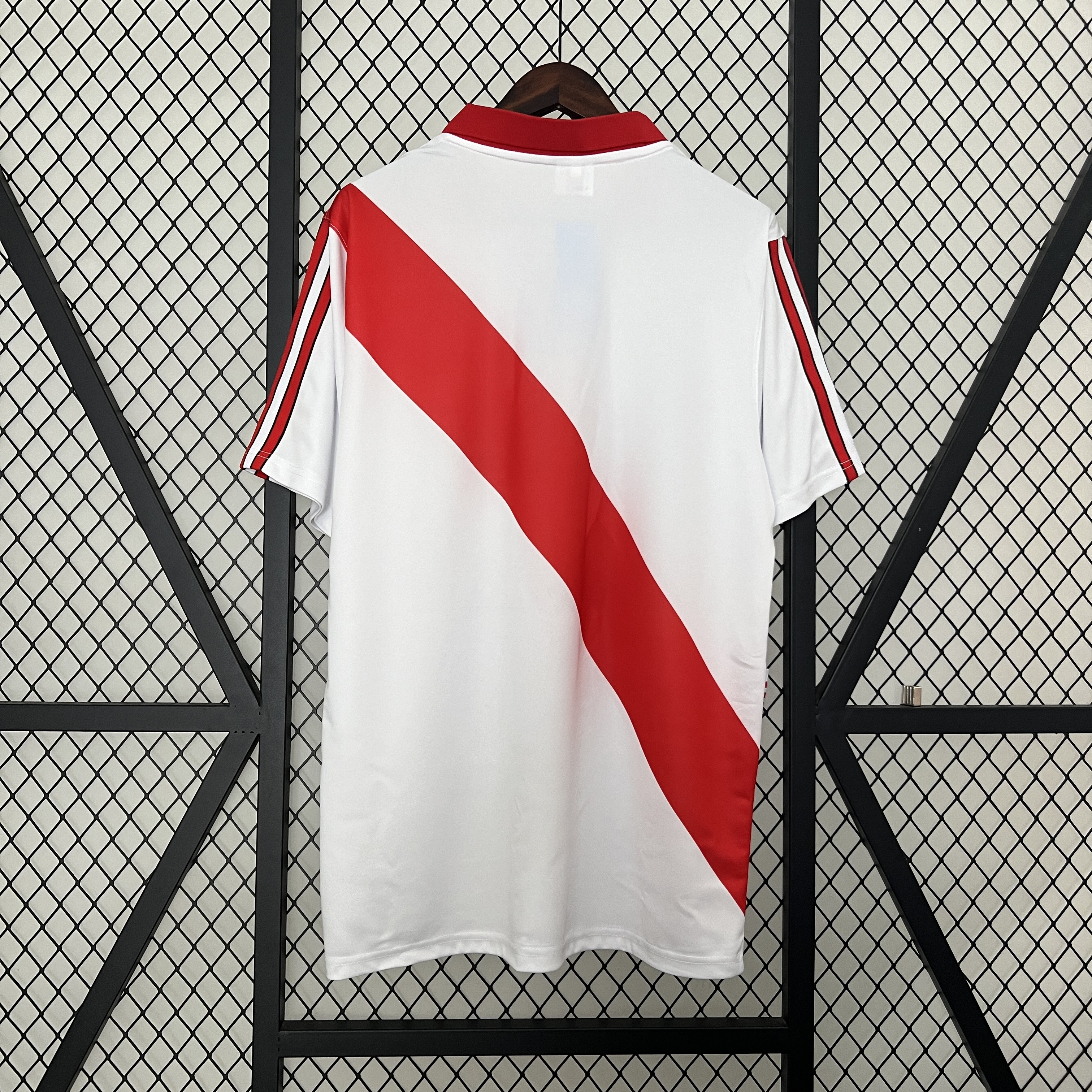 AlphaJersey-Retro River Plate 1998-99 Home Stadium Jersey