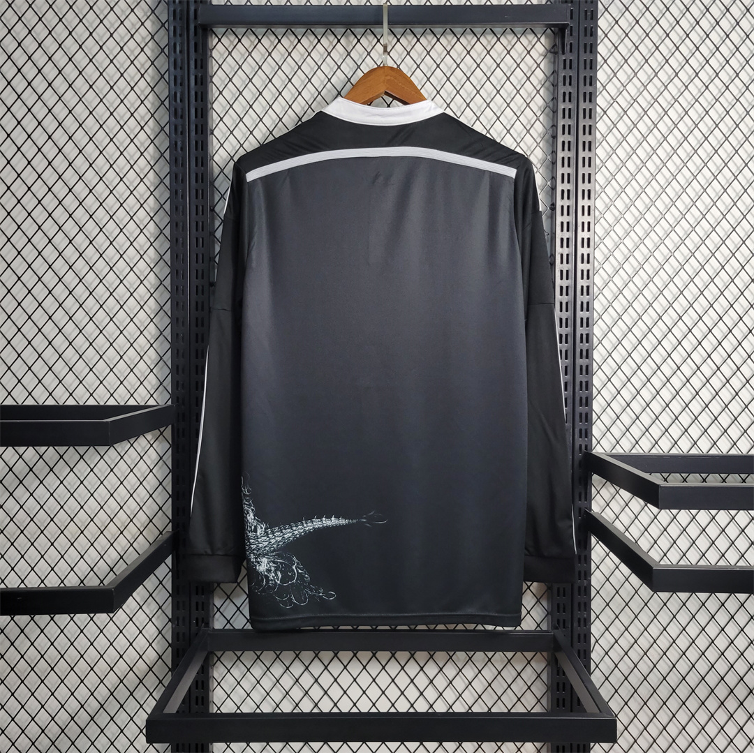 AlphaJersey-Real Madrid Retro 14-15 Third Away Long Sleeve Jersey