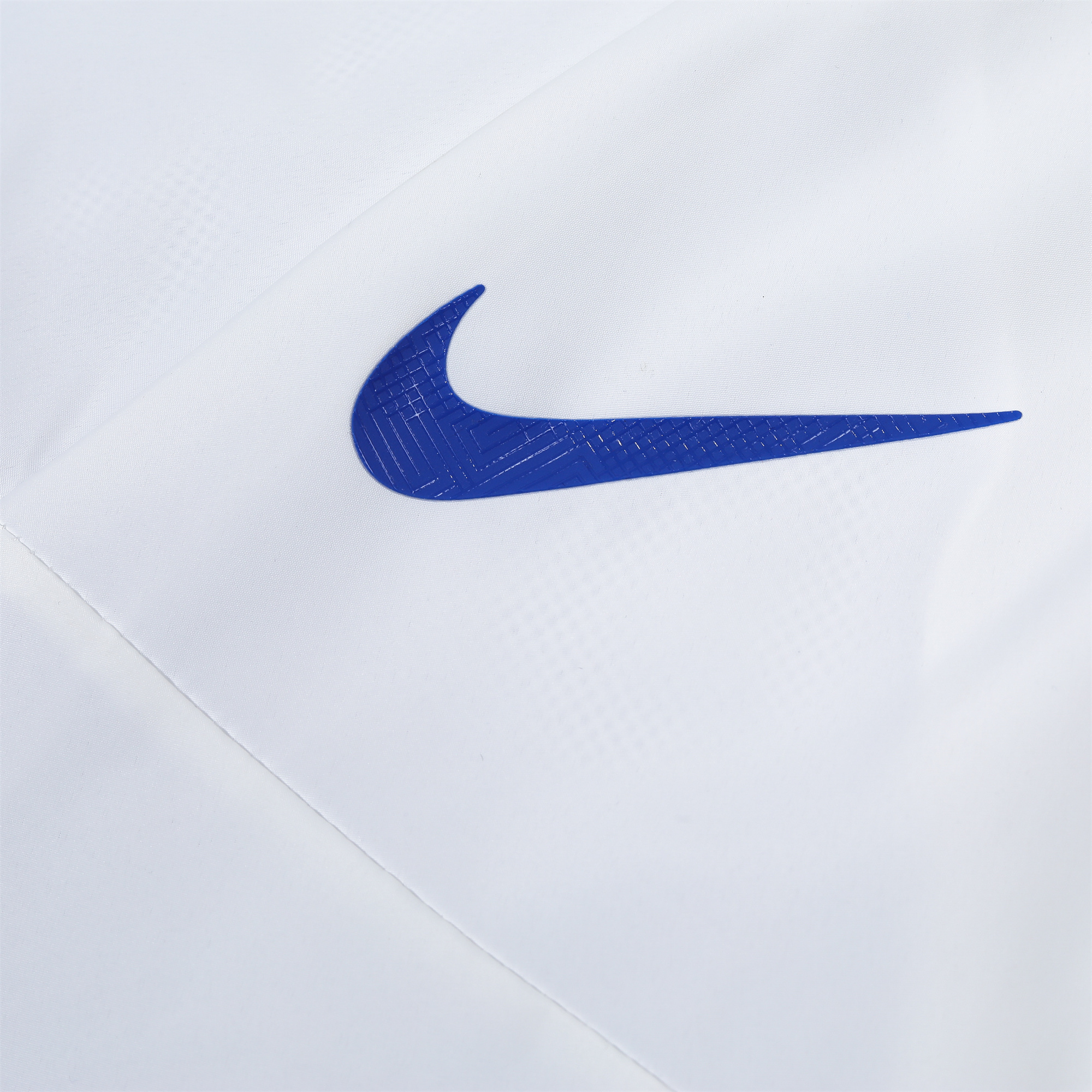 AlphaJersey-England 2024 National Team Anthem White Hooded Windbreaker - Player Version