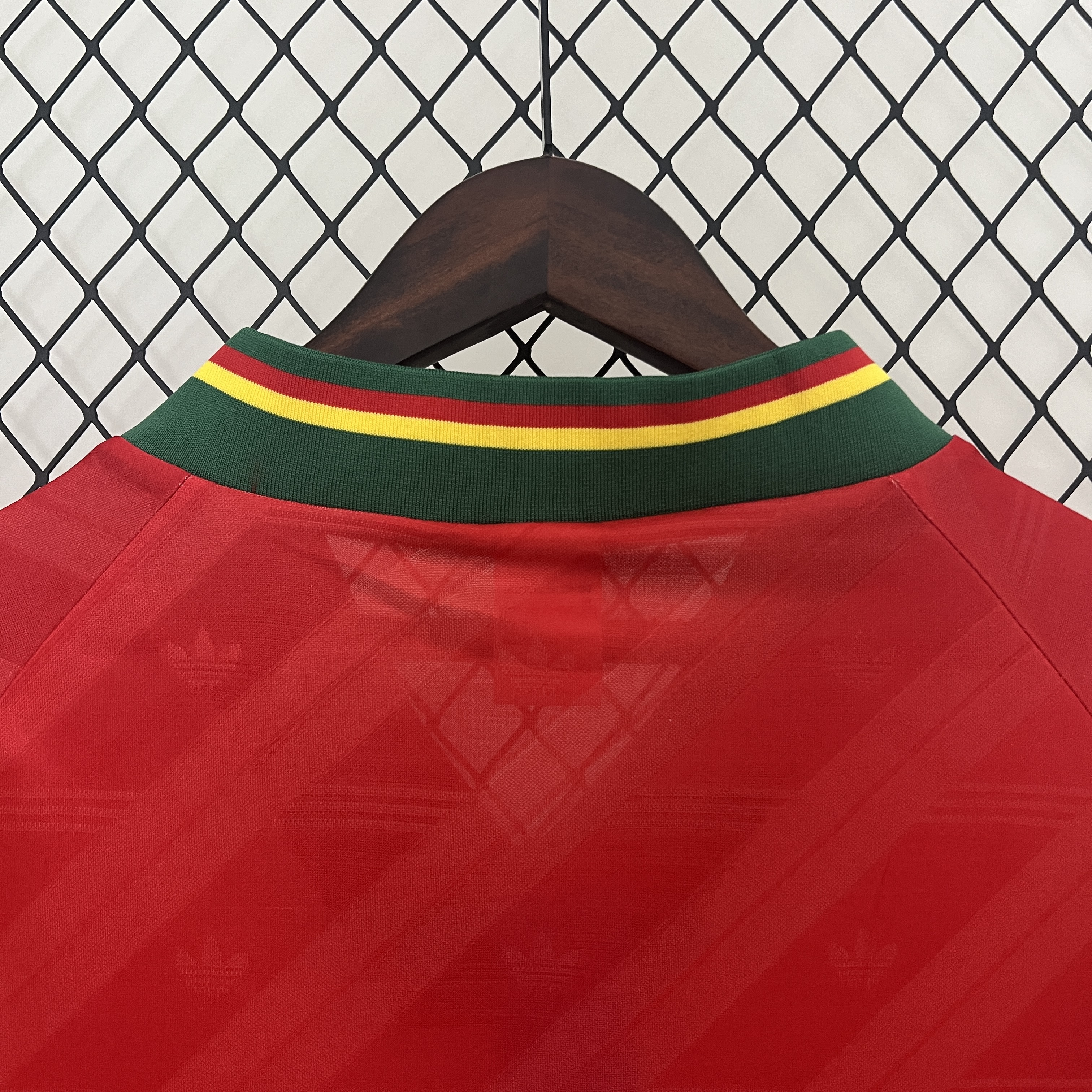 AlphaJersey-Retro Portugal 1992 Home Stadium Jersey