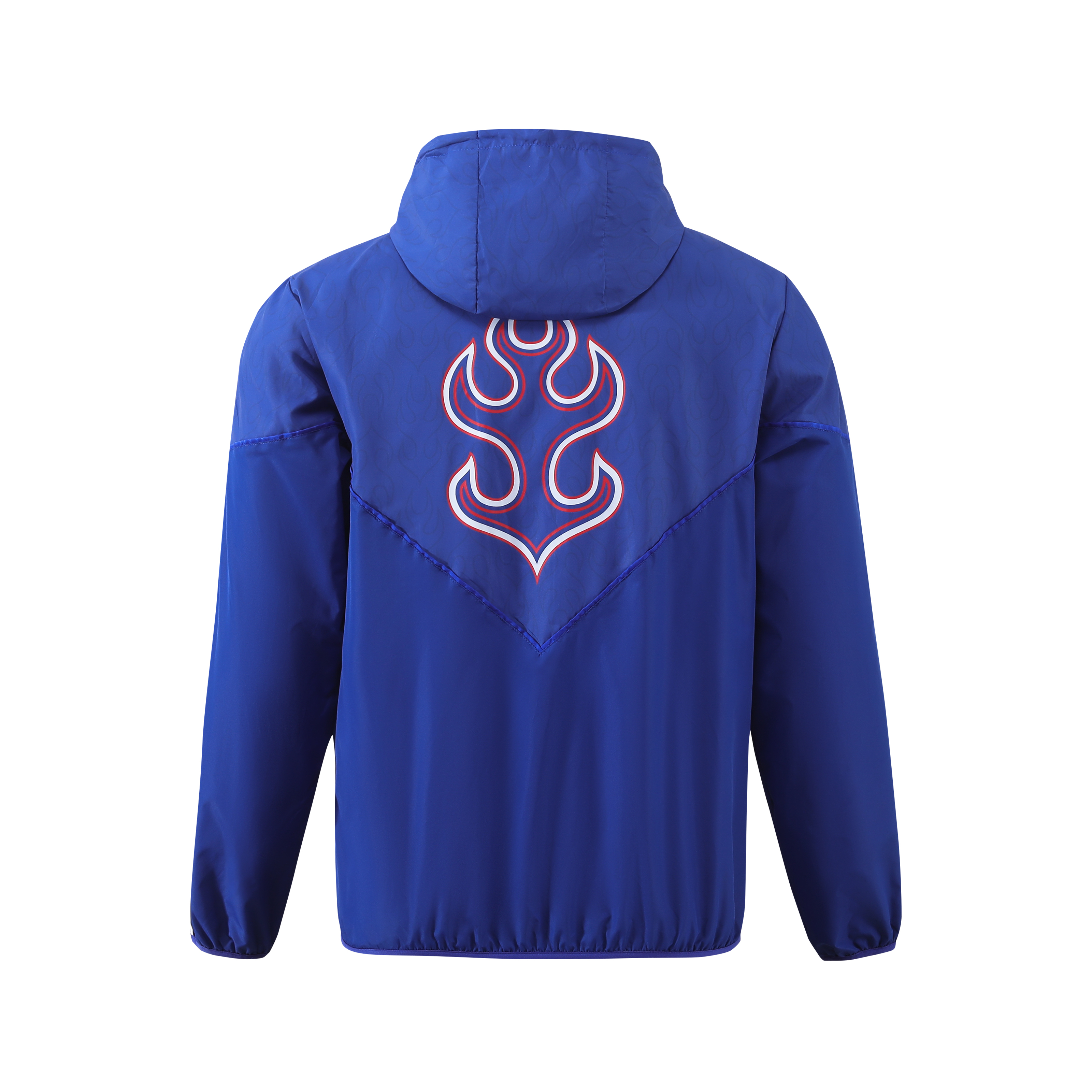 AlphaJersey-Japan 2024 Vintage Flame '98 Style Hooded Windbreaker - Player Version