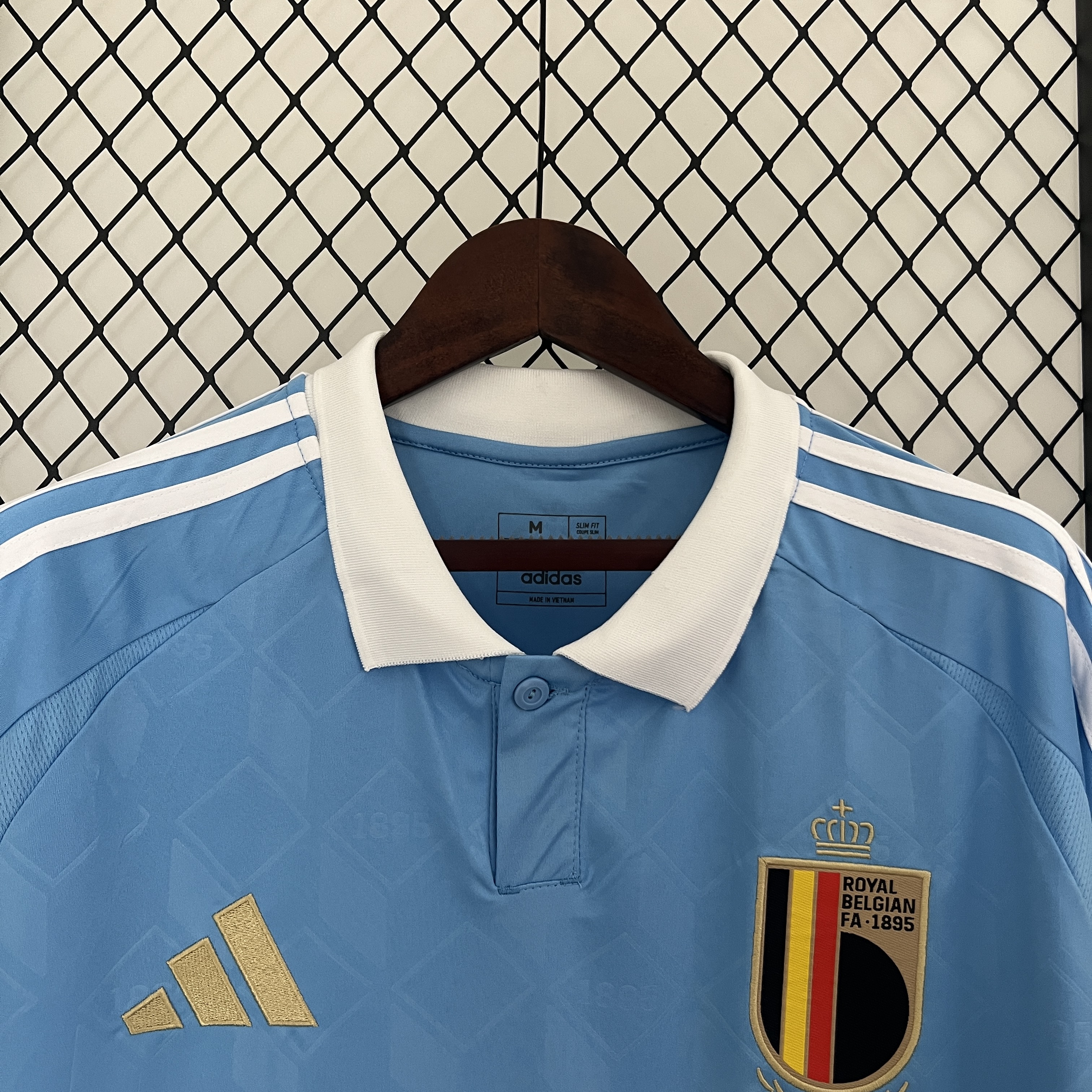 AlphaJersey-Belgium 2024 Away Stadium Jersey - Fans Version