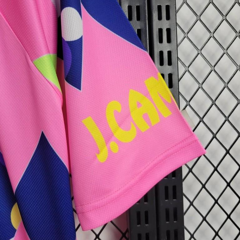 AlphaJersey-Retro Mexico 1992-93 Goalkeeper Pink Jersey
