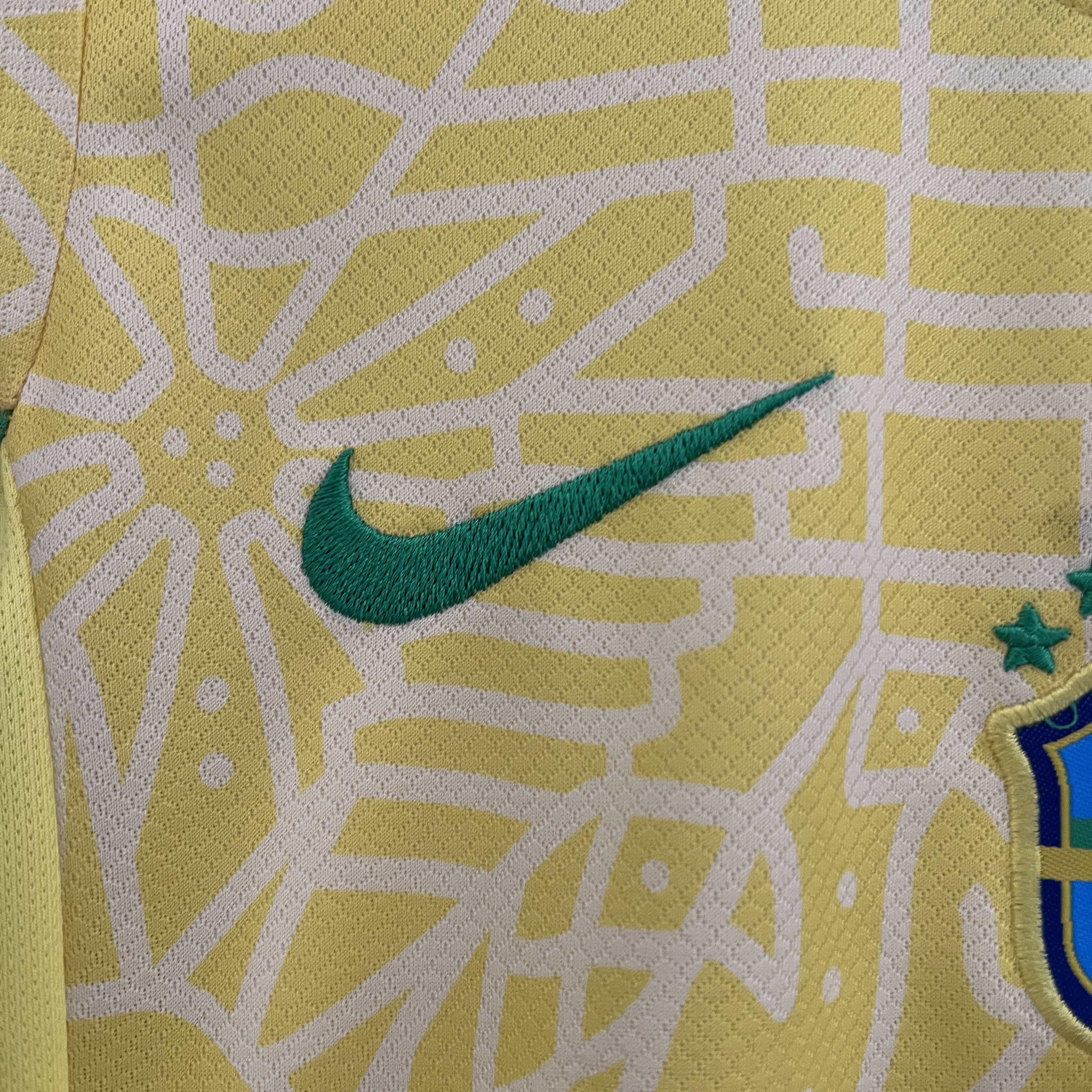 AlphaJersey-Brazil 2024 Home Stadium Kids Kit