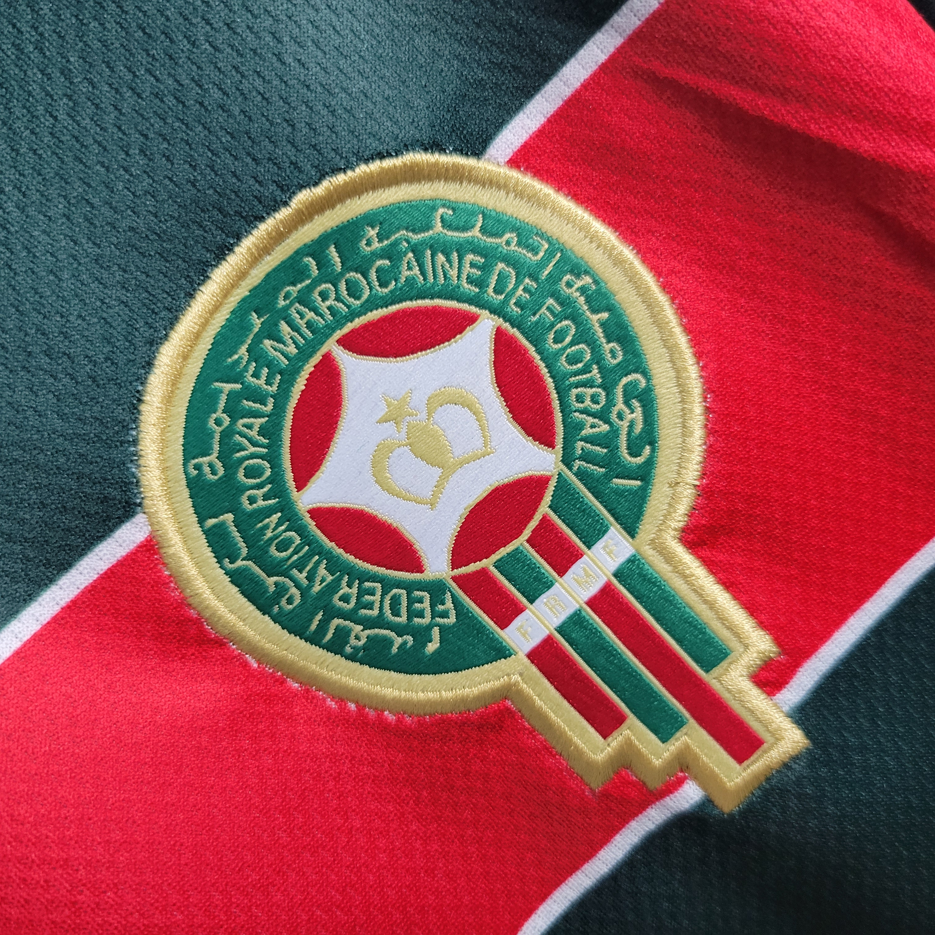 AlphaJersey-Retro Morocco 1998 Home Stadium Jersey