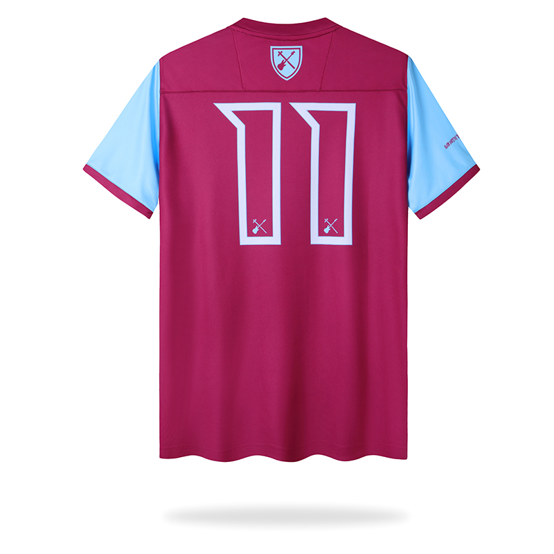 AlphaJersey-Iron Maiden x West Ham Home Special Edition Jersey - with 11 print