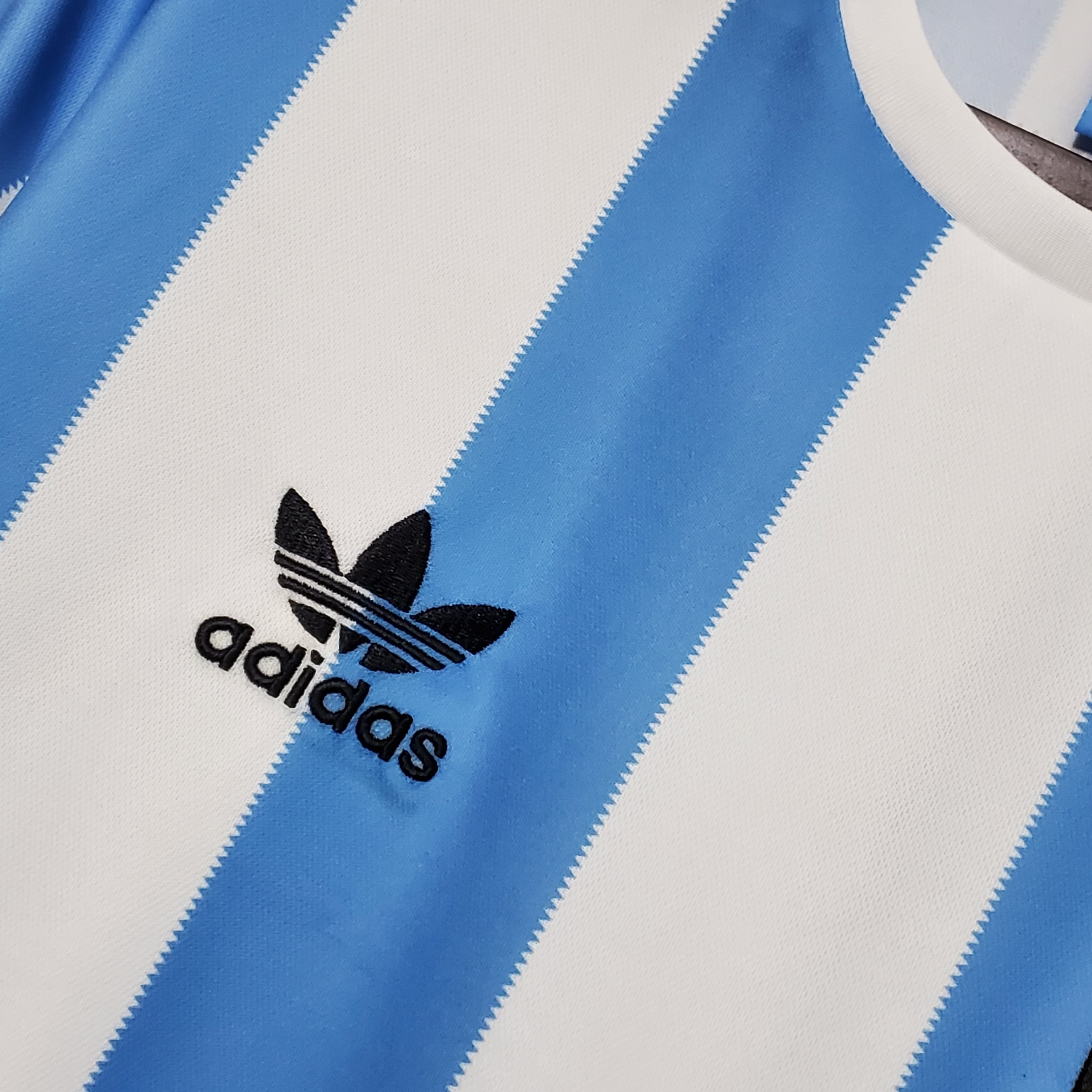 AlphaJersey-Retro Argentina 1978 Home Stadium Jersey