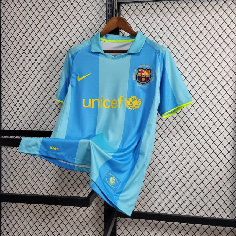 AlphaJersey-Retro Barcelona 07-08 Away Stadium Jersey
