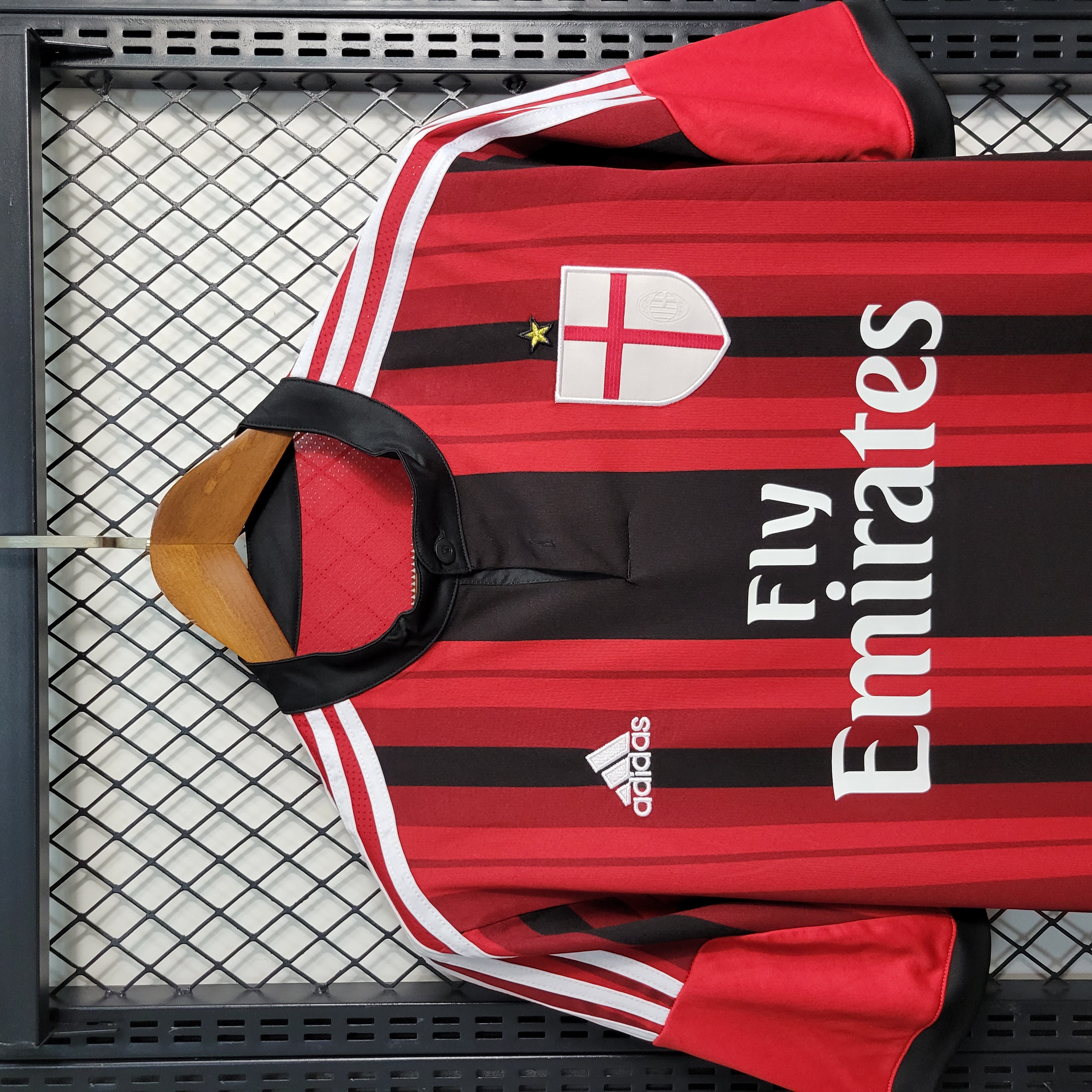 AlphaJersey-Retro AC Milan 2014-15 Home Stadium Jersey