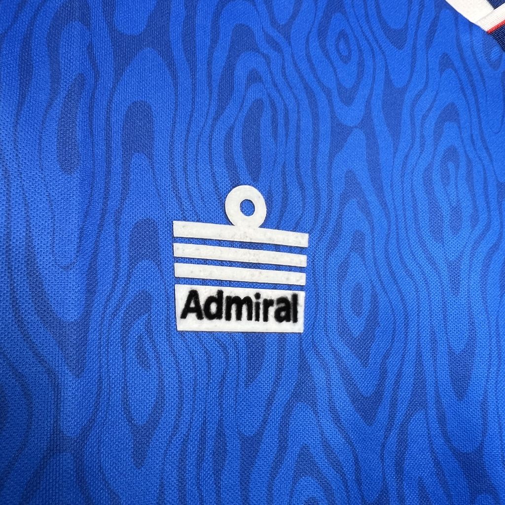 AlphaJersey-Retro Glasgow Rangers 1990-92 Home Stadium Jersey