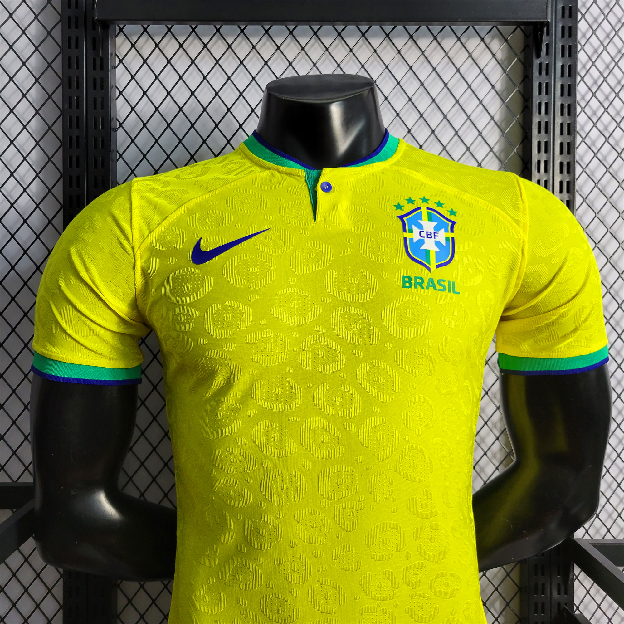 AlphaJersey-Brazil 2023 Home Stadium Jersey - Player Version
