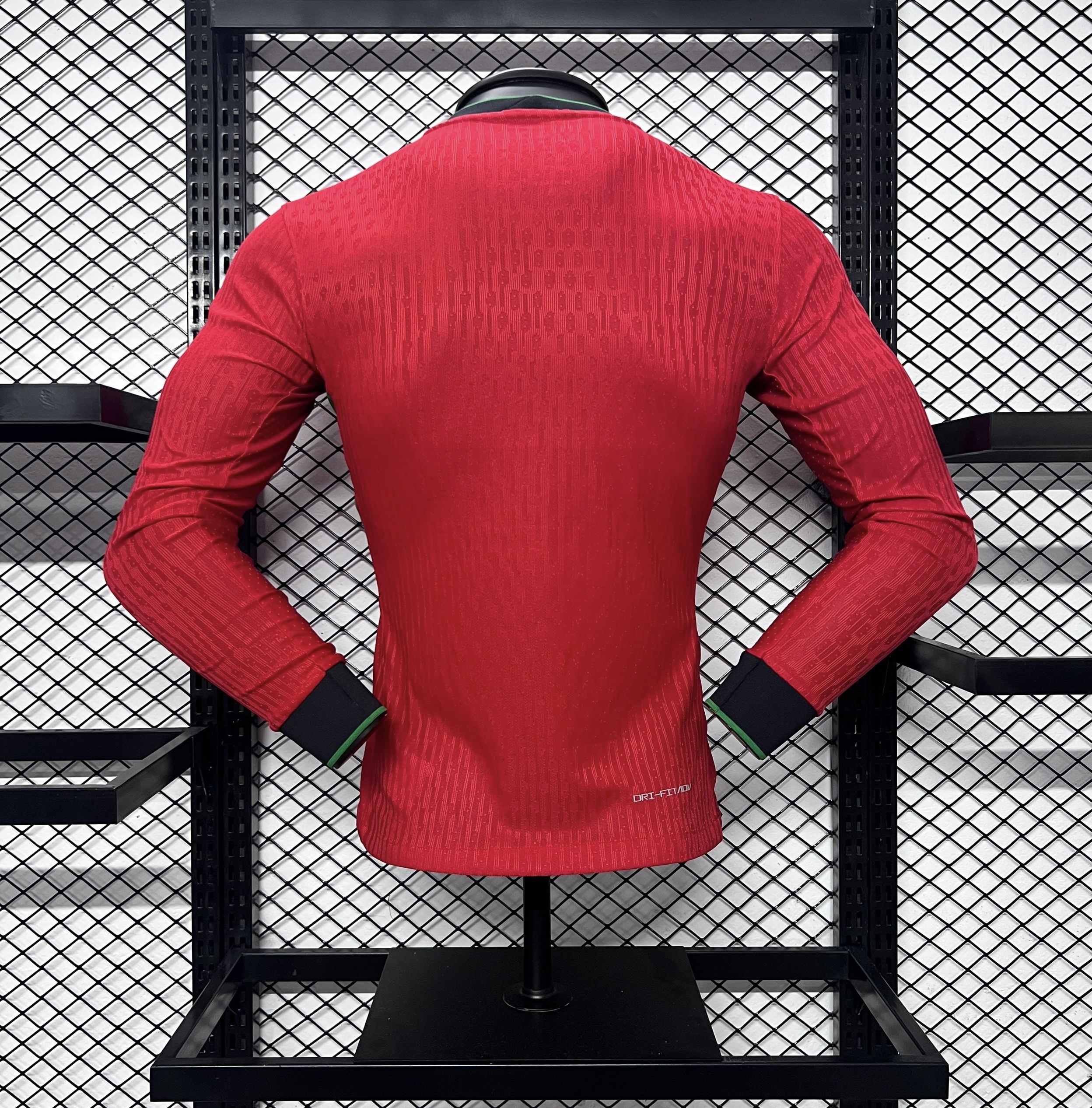 AlphaJersey-Portugal 2024 Home Stadium Long Sleeve Jersey - Player Version