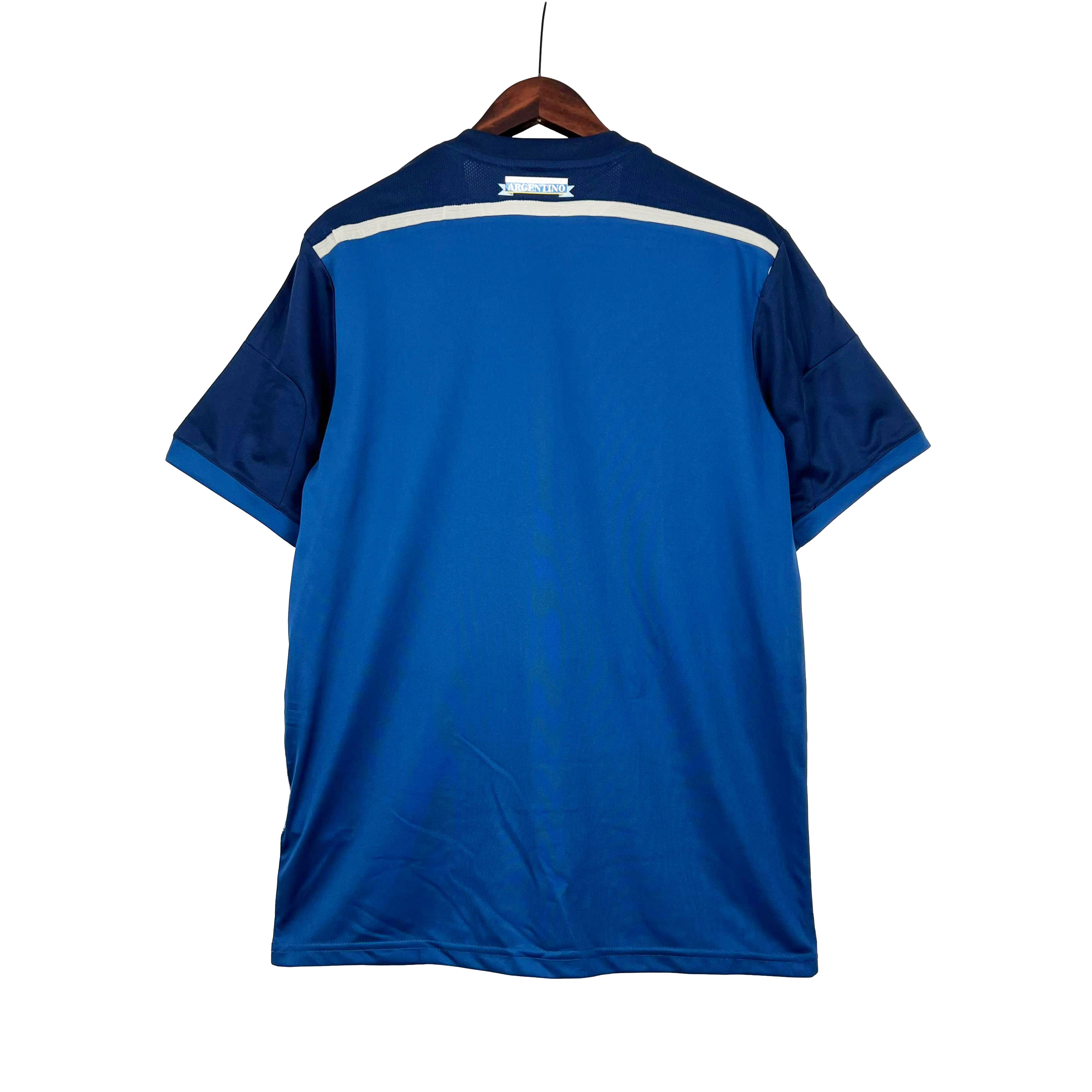 AlphaJersey-Retro Argentina 2014 Away Stadium Jersey