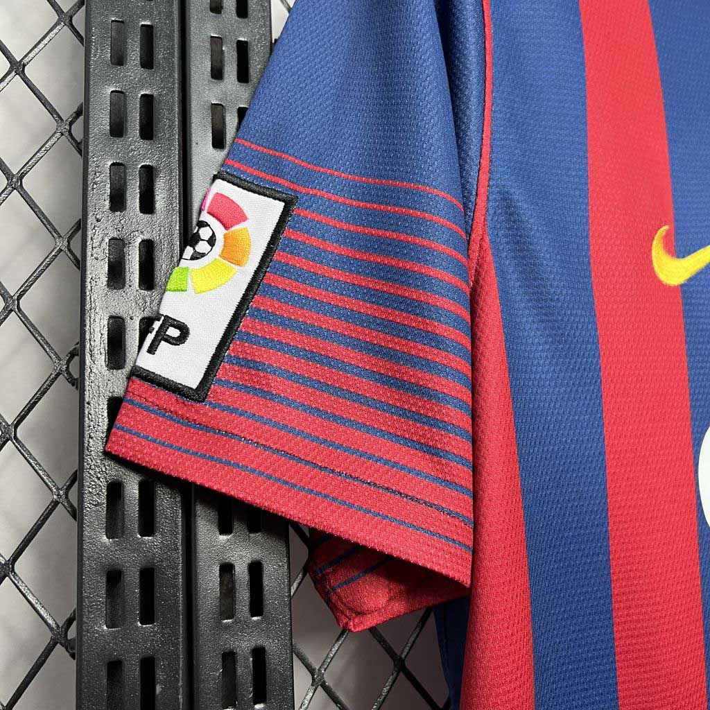 AlphaJersey-Retro Barcelona 13-14 Home Stadium Jersey