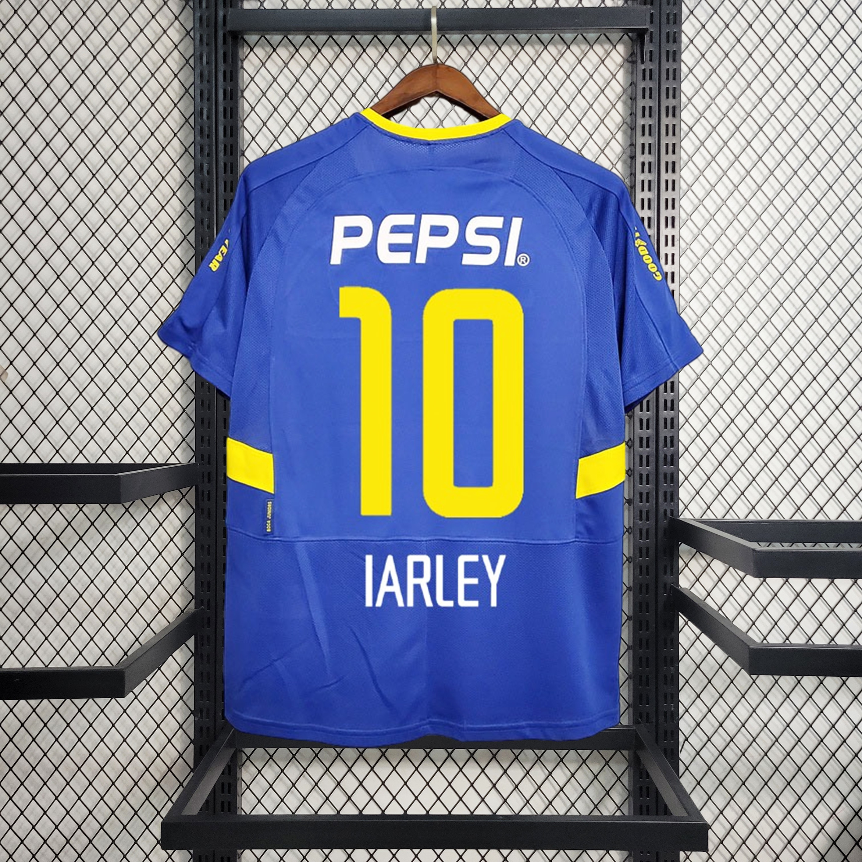 AlphaJersey-Retro Boca Juniors 2003-04 Home Stadium Jersey