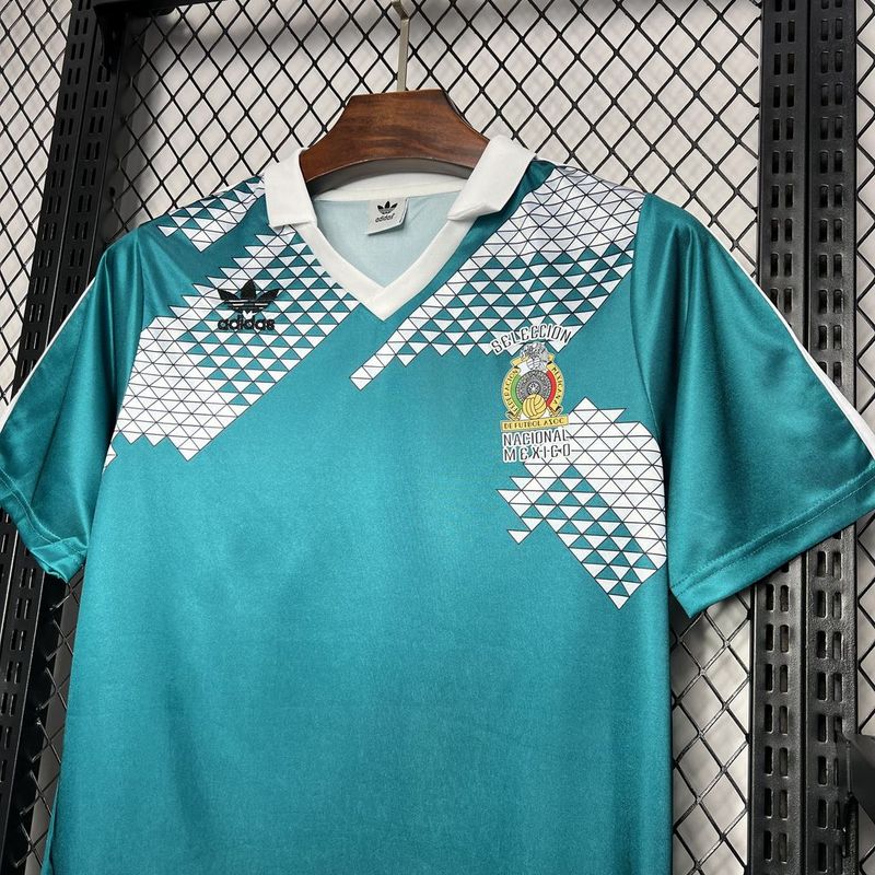 AlphaJersey-Retro Mexico 1990 Home Stadium Jersey