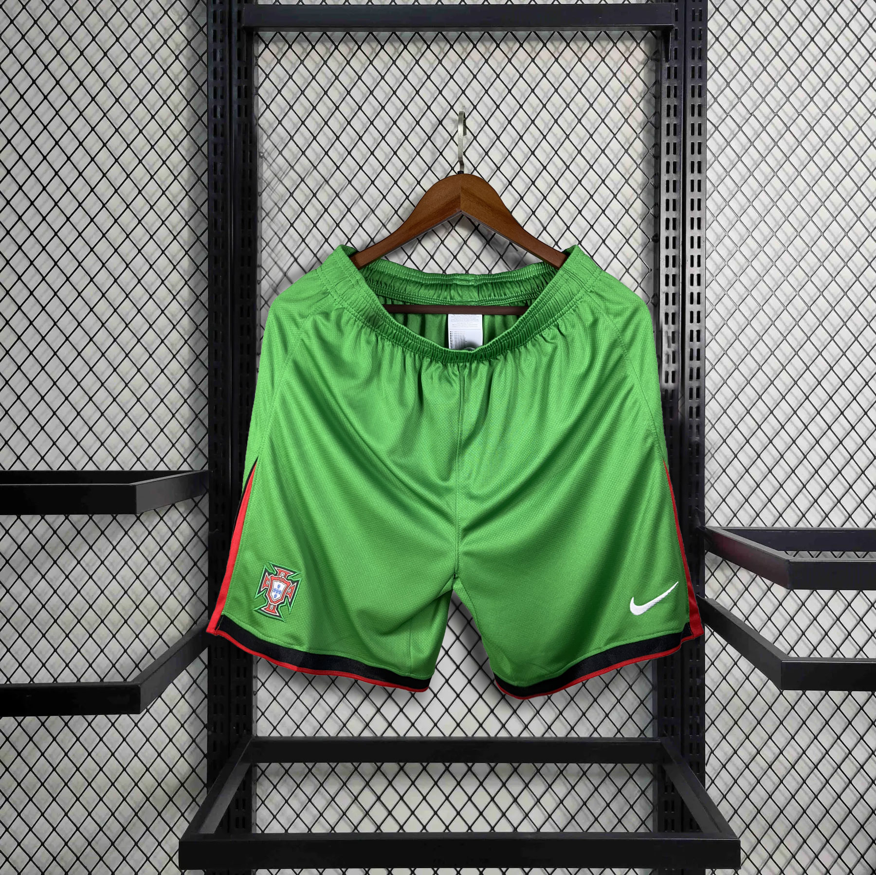 AlphaJersey-Portugal 2024 Home Shorts - Fans Version