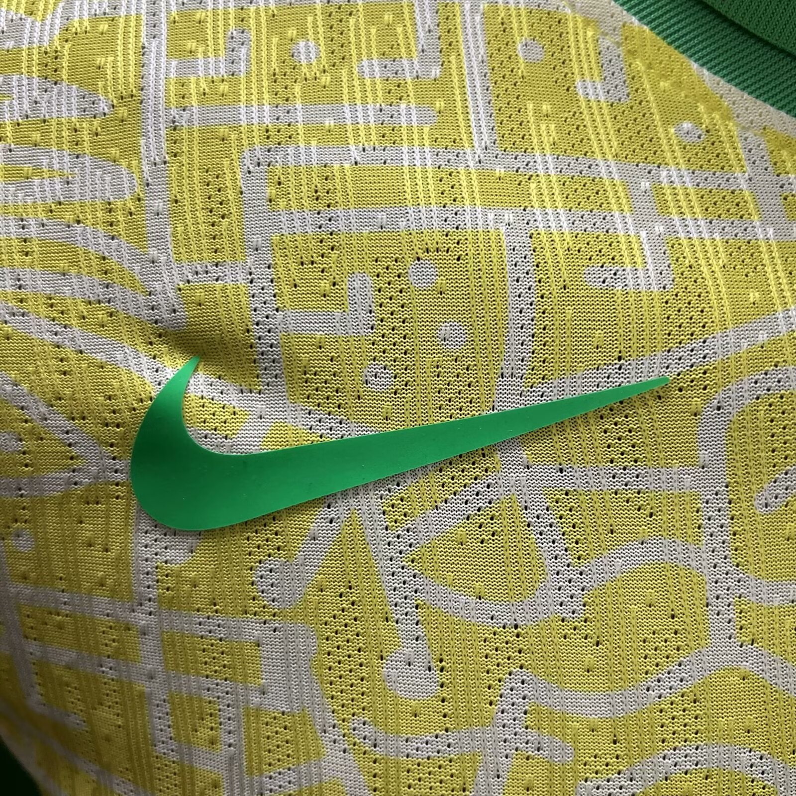 AlphaJersey-Brazil 2024 Home Long Sleeve Stadium Jersey - Player Version